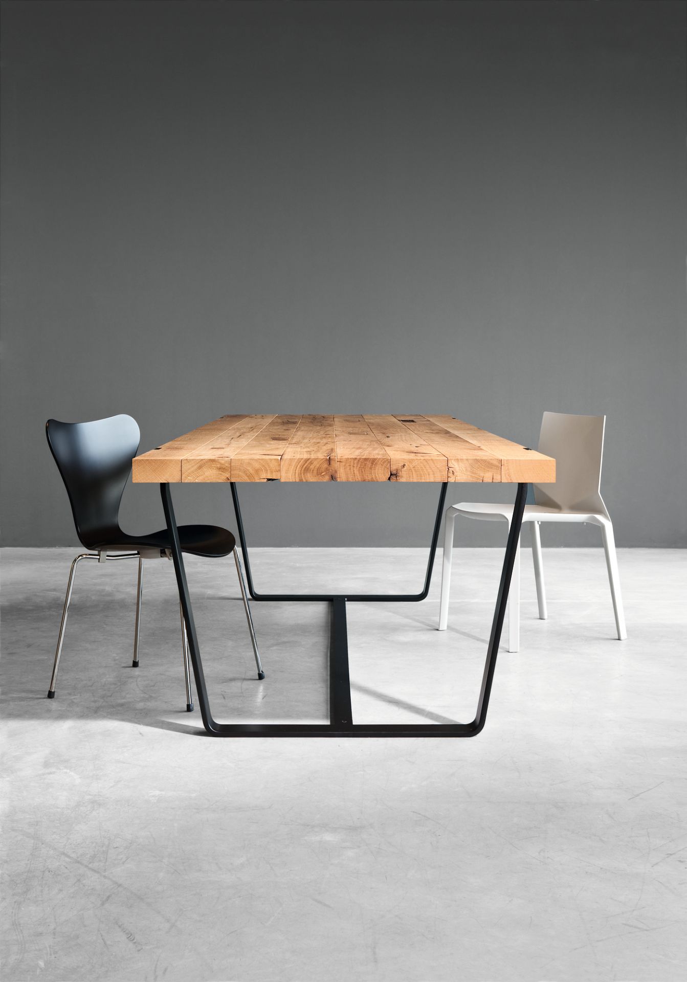 BB 11 Clamp table oak raw/oiled Janua