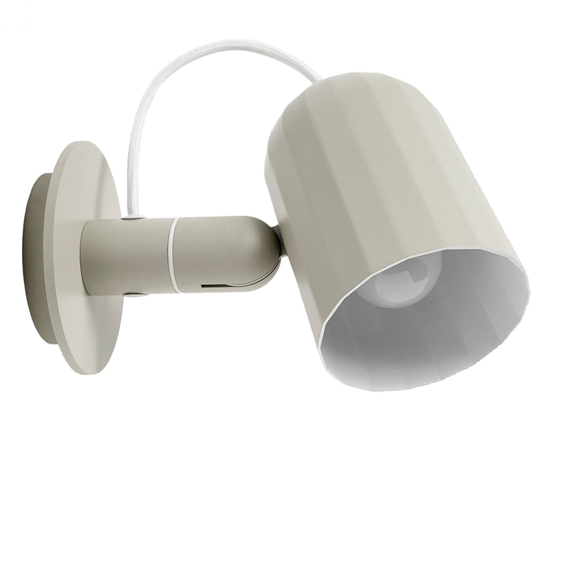 Noc Wall Button Wall Light WHITE Hay SINGLE PIECES