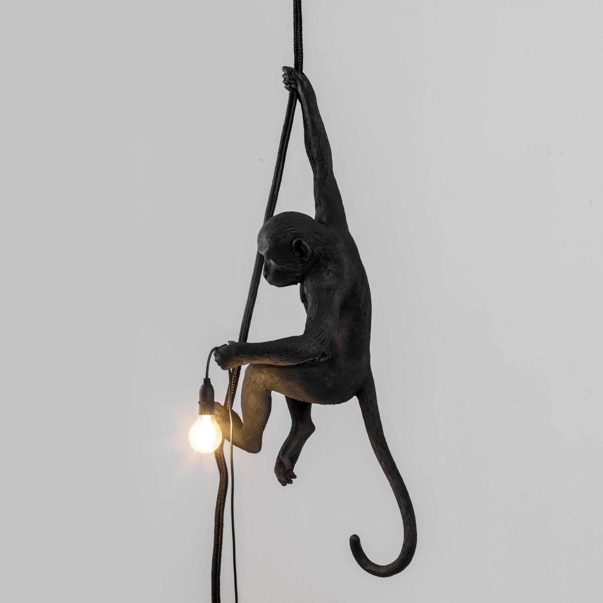 Monkey Lamp Black Pendant light Seletti SINGLE PIECES SELETTI 14923