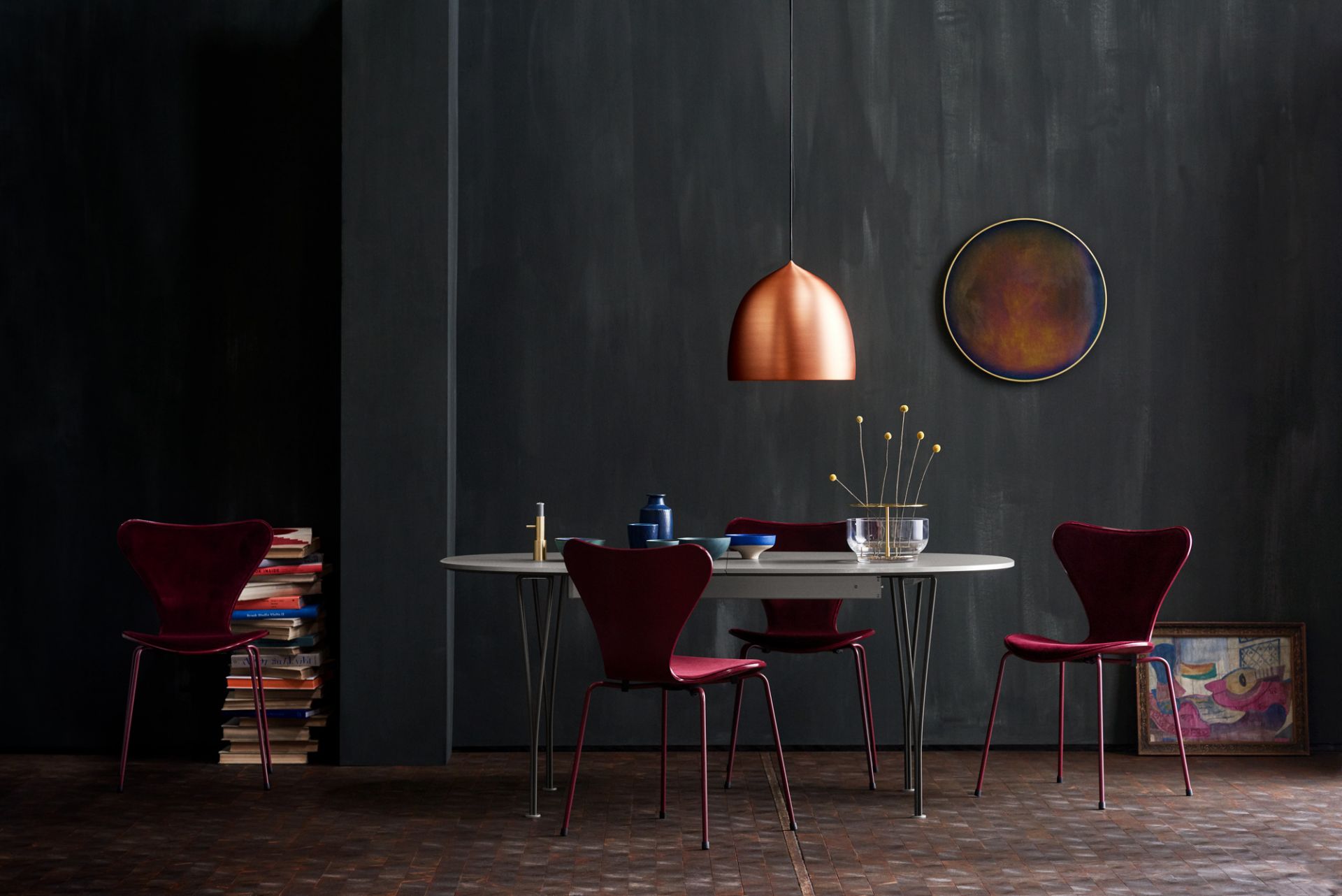 Suspence P2 Pendant Lamp Fritz Hansen Black