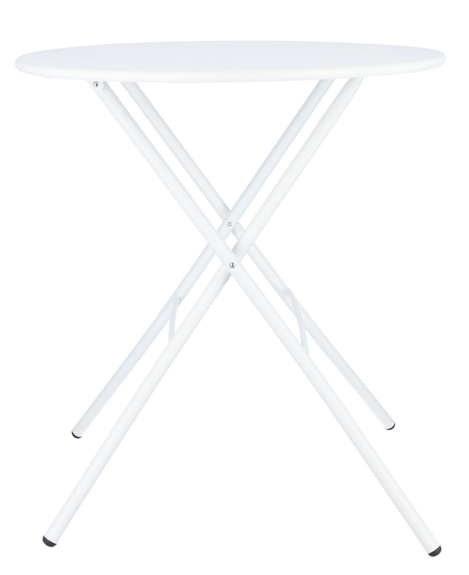 Fiam Sirio Folding Table Ø 67 cm Outdoor Jan Kurtz White