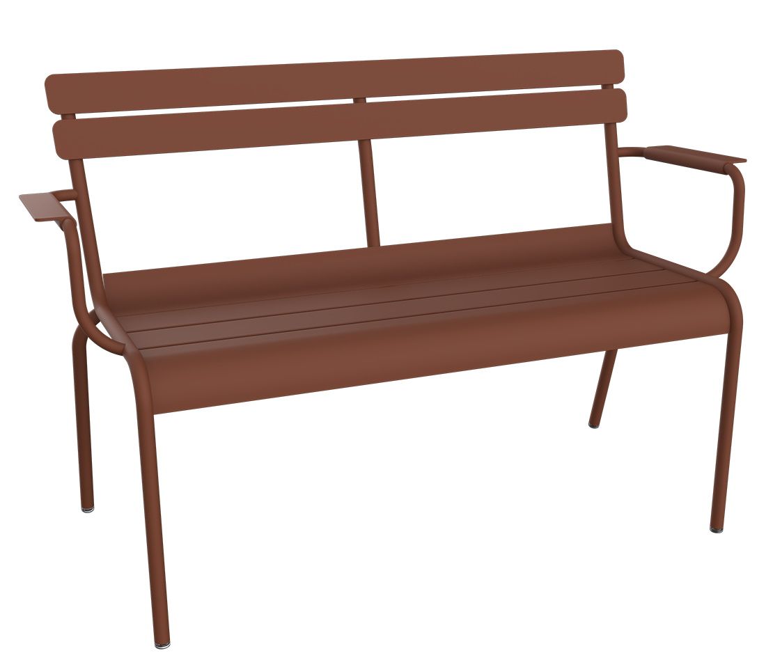 Luxembourg 2-Seater Garden Bench Outdoor Fermob