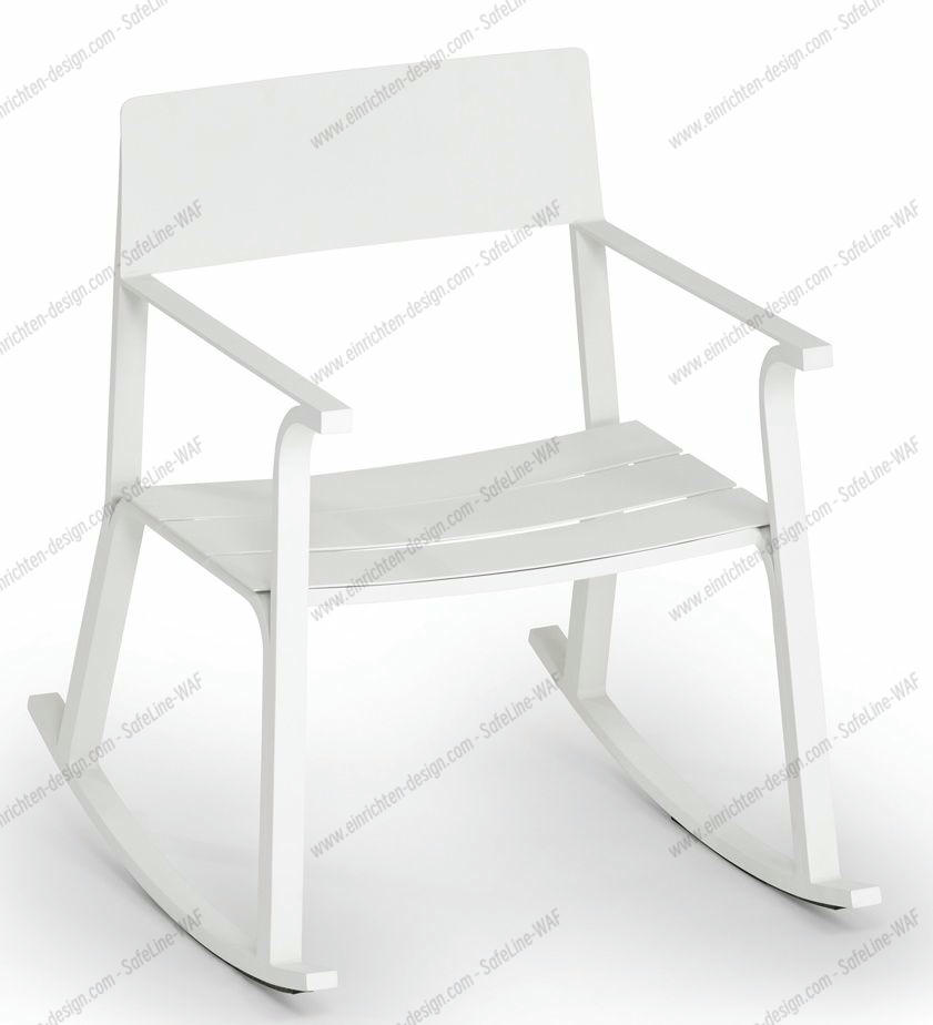 Flow Rocking Chair Outdoor white Weishäupl Flow Rocking Chair Outdoor white Weishäupl