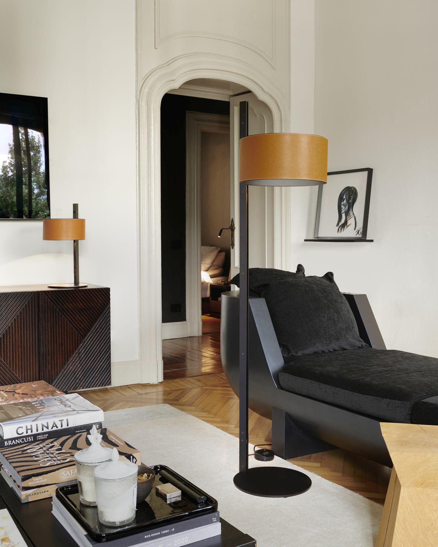 Parallel 396 Floor lamp Oluce