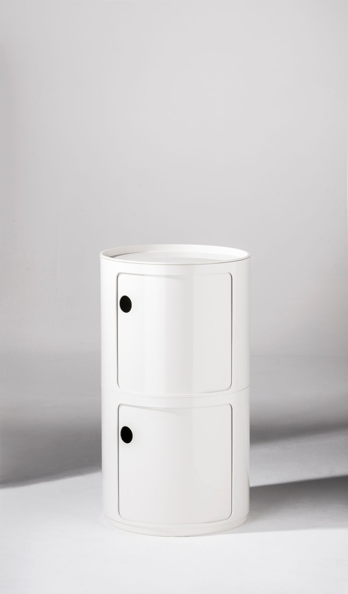 Componibili 4955 - round element high Kartell White