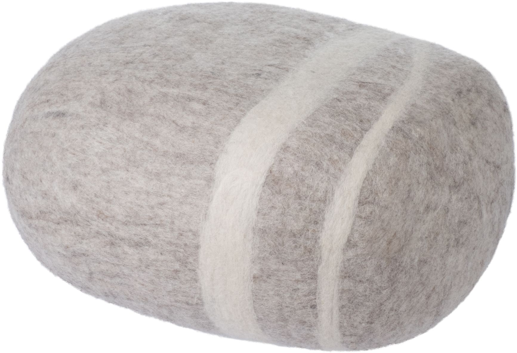 Felt pebble stool L myfelt