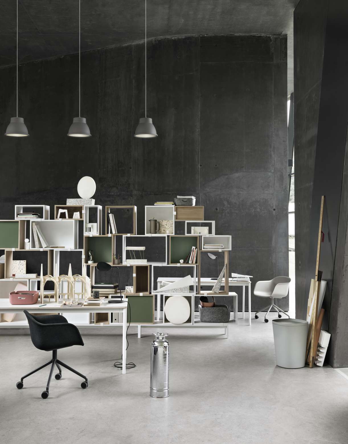 Stacked Storage System 2.0 Shelf system Muuto