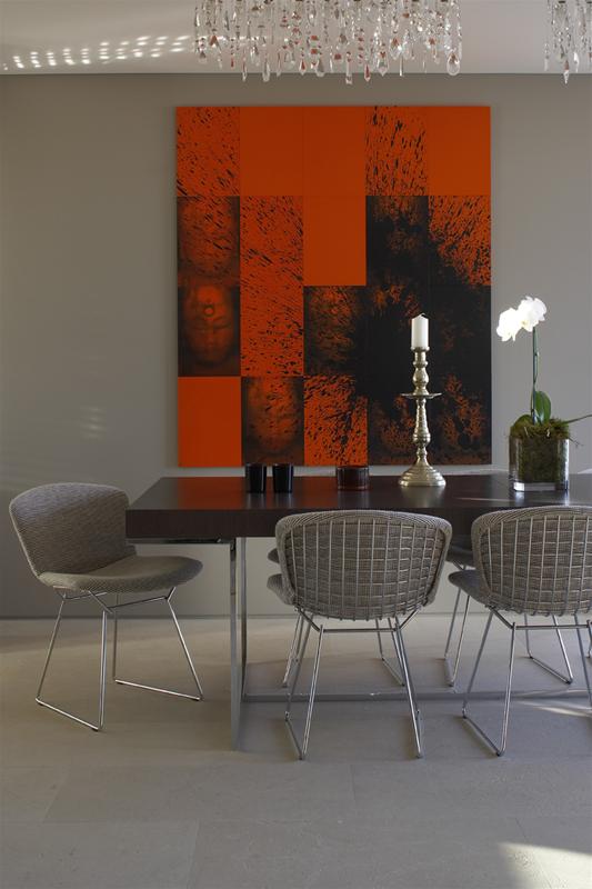Bertoia Chair fully upholstered Knoll International