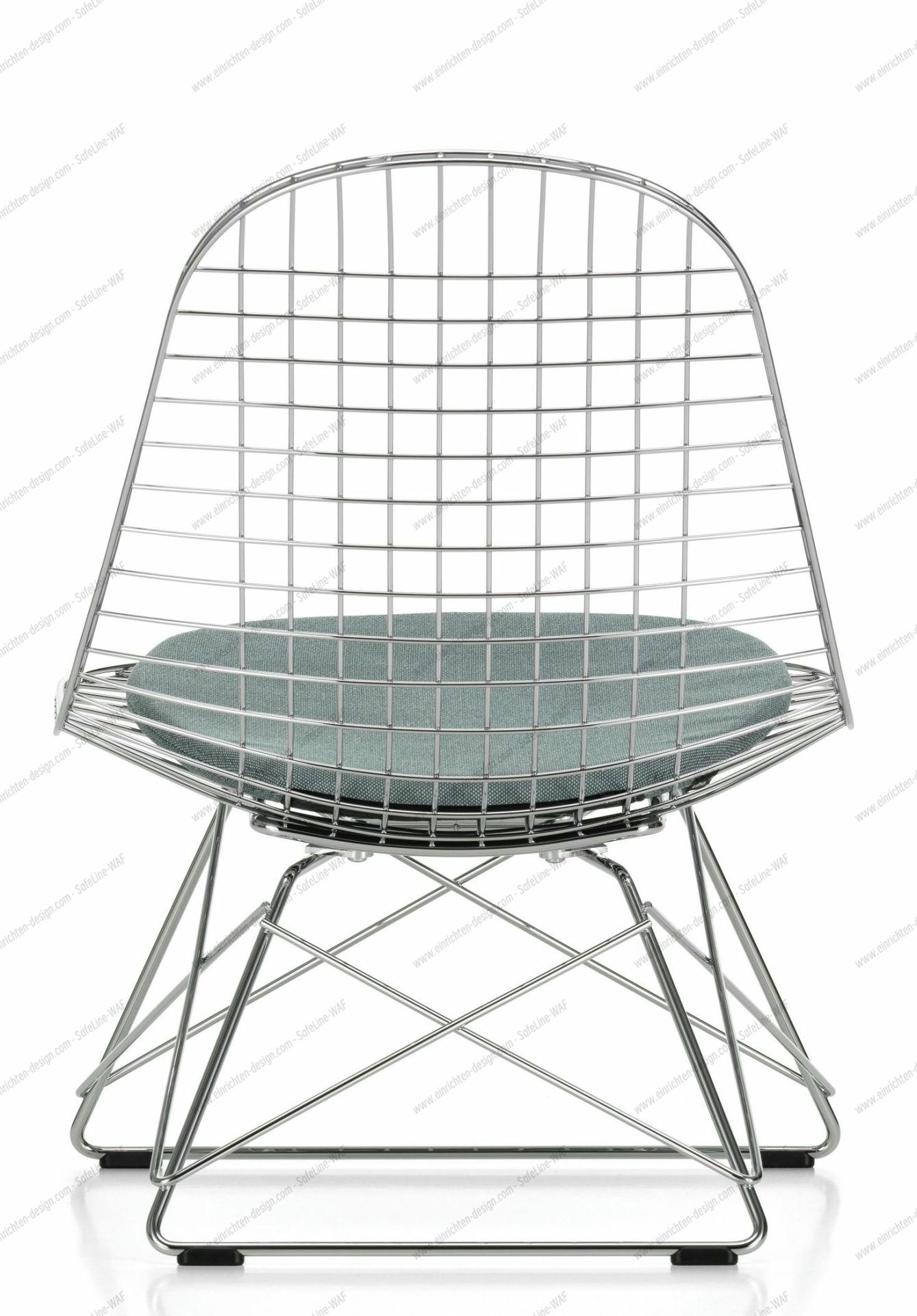 LKR-5 Wire Chair Chair with Seat Cushion Vitra