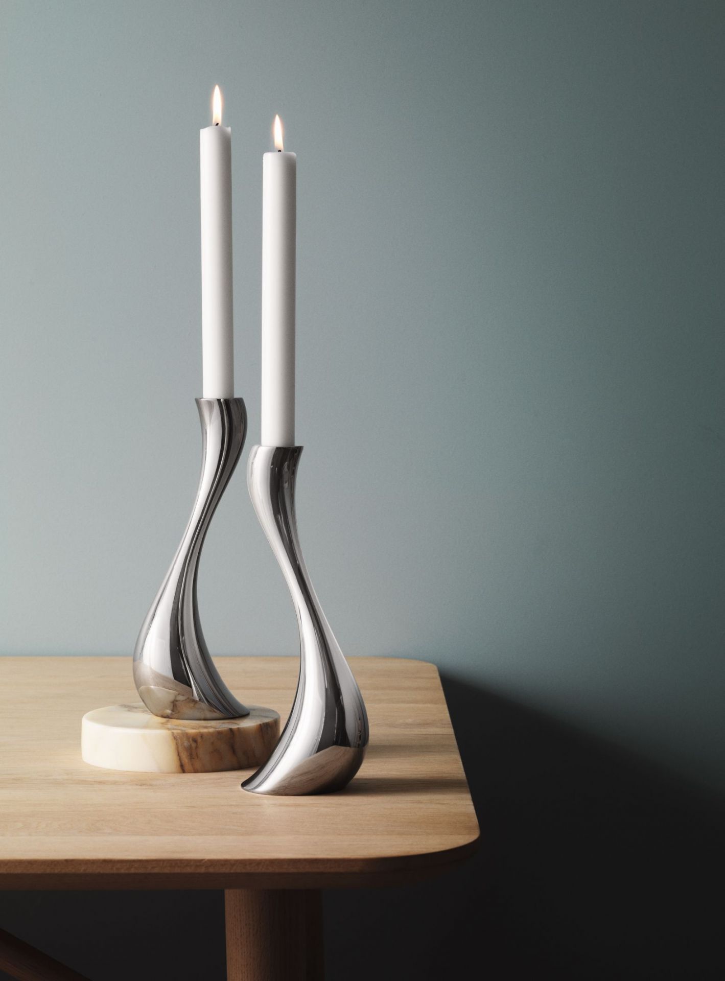 Cobra Candlestick Medium Georg Jensen SINGLE PIECES