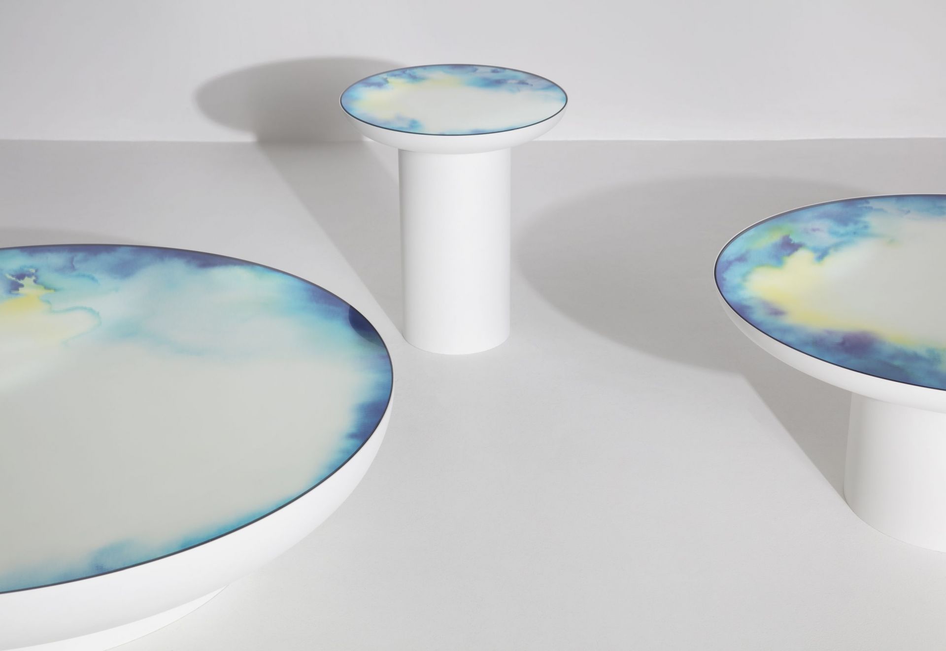 Francis Coffee Table Coffee table Ø 110 cm Petite Friture White Francis Coffee Table Coffee table Ø 110 cm Petite Friture White