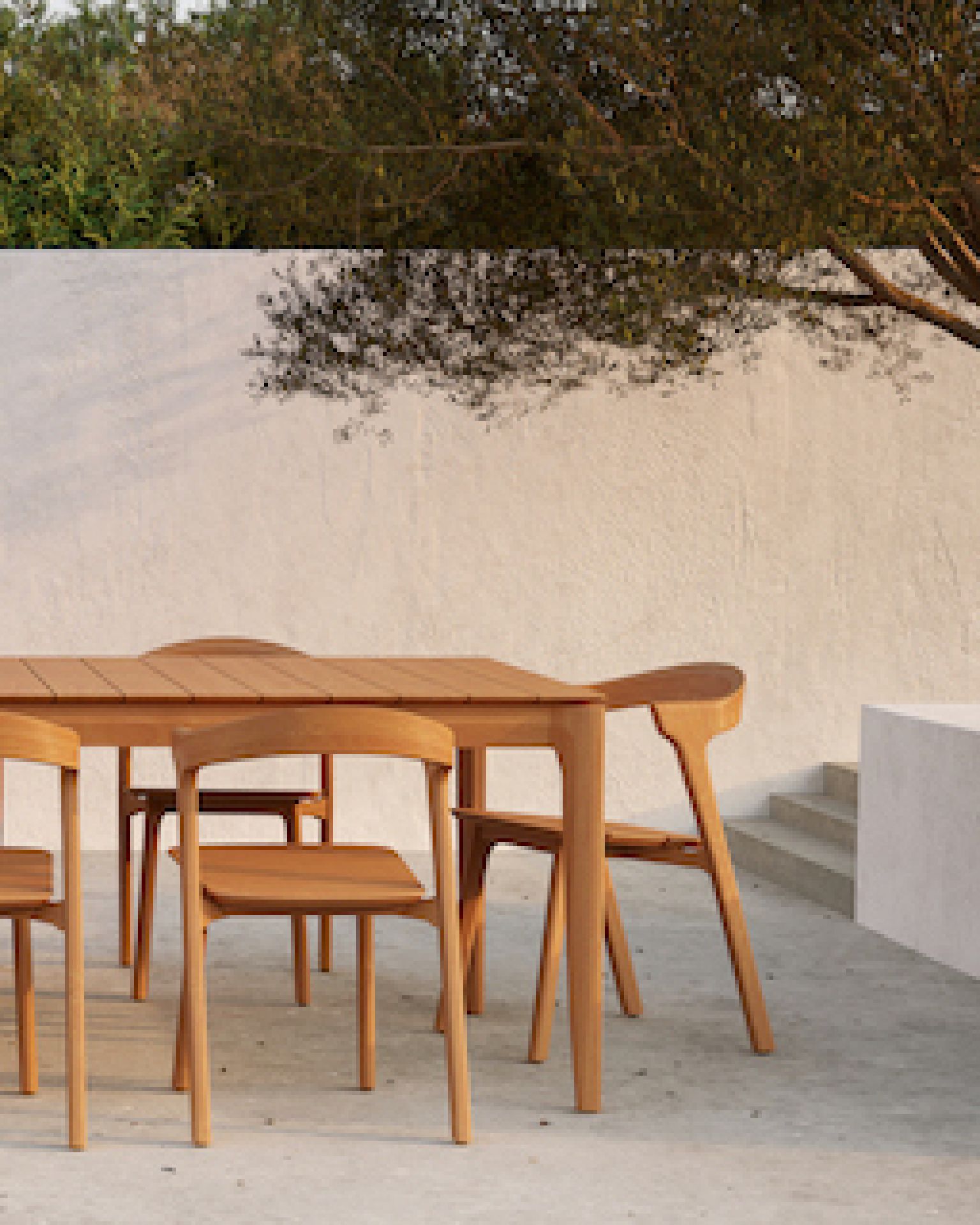 Bok Outdoor Chair Teak Ethnicraft 