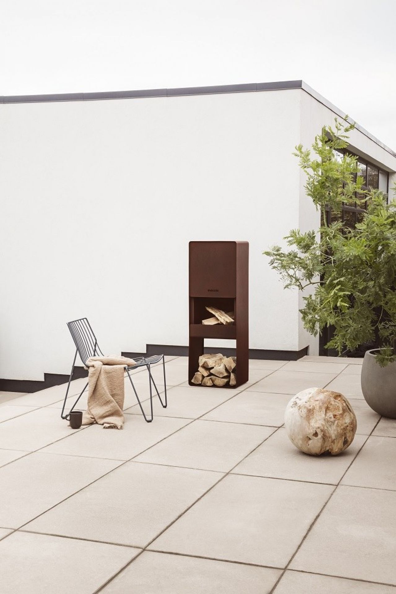 FireBox Garden wood burner Eva Solo