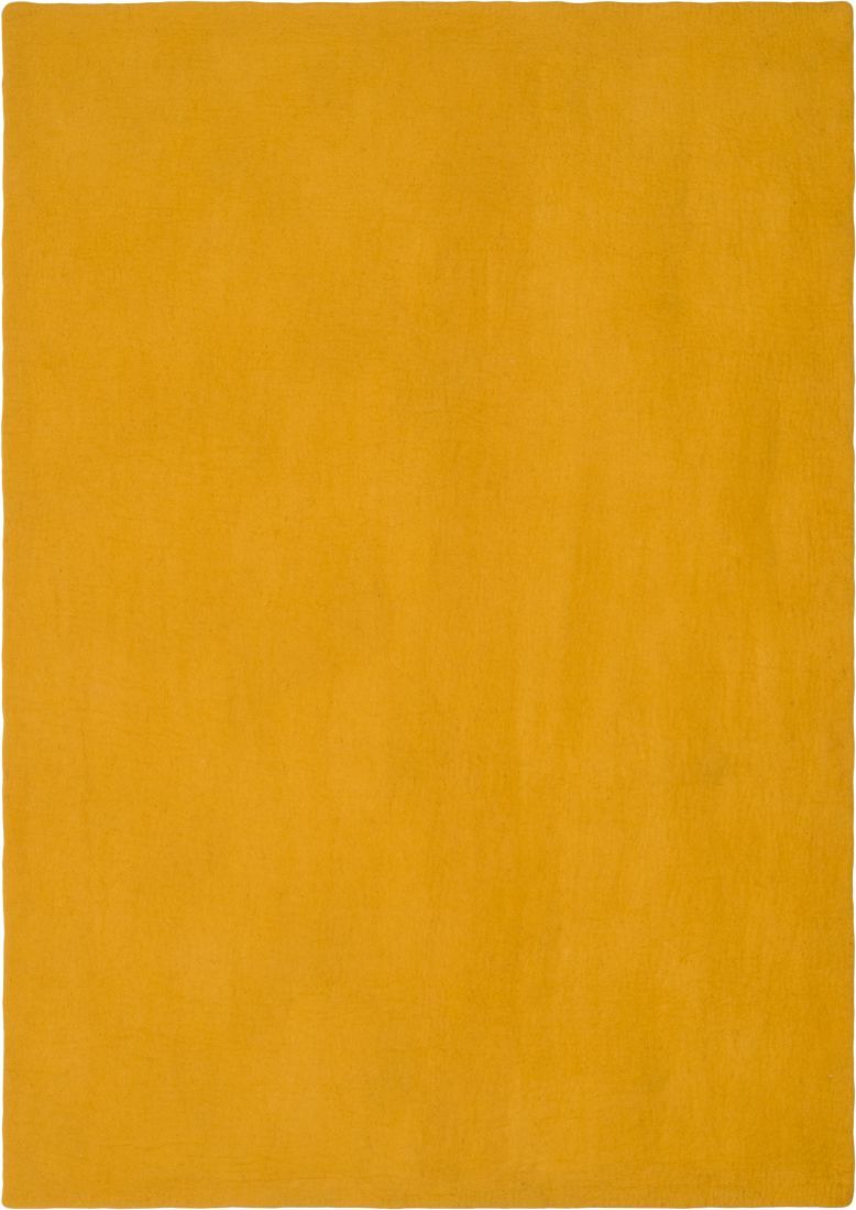 Mono Rectangular Felt Rug 180 x 260 cm myfelt Klara (mustard yellow)