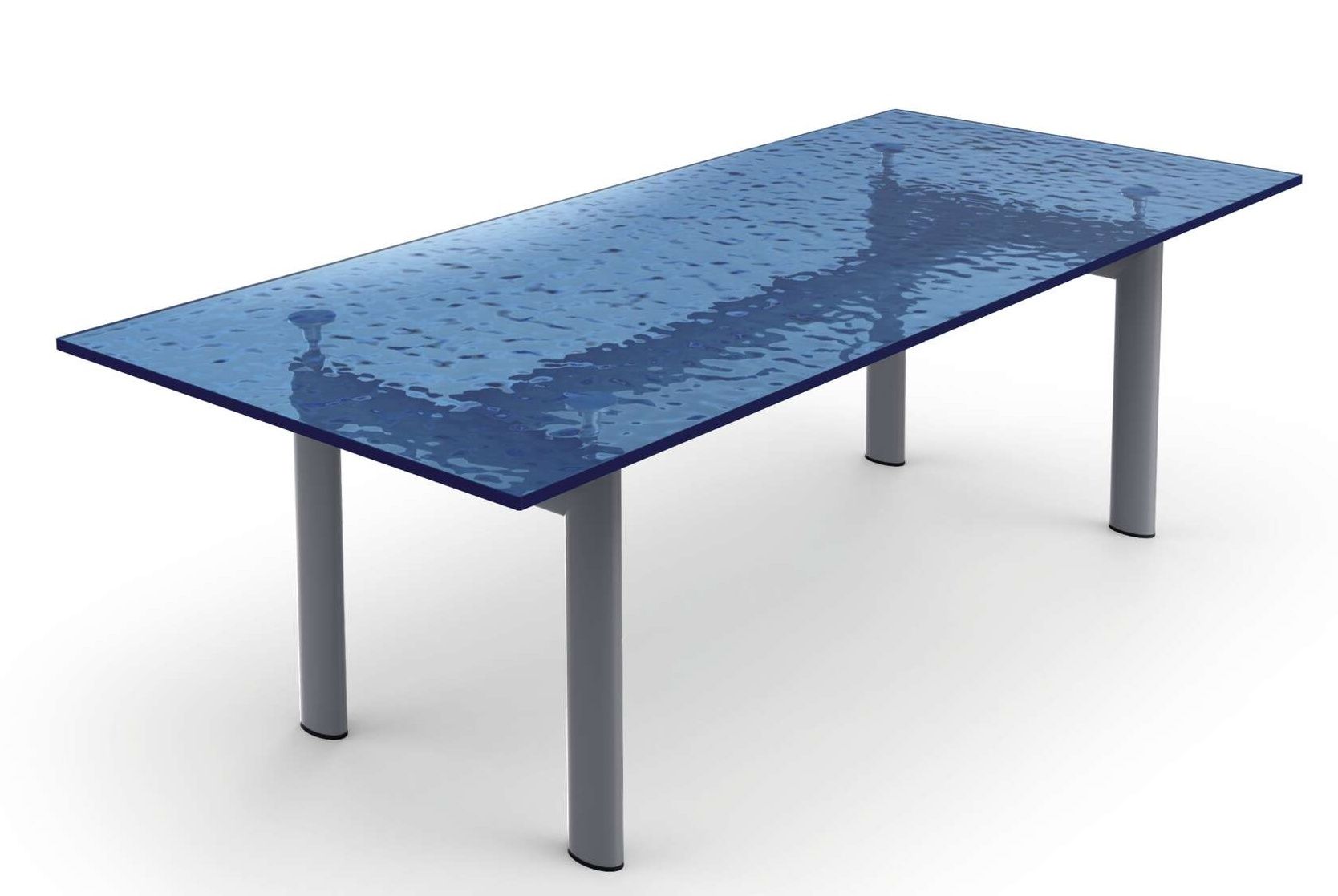 LC6 Table tube d'avion Dining table Cassina