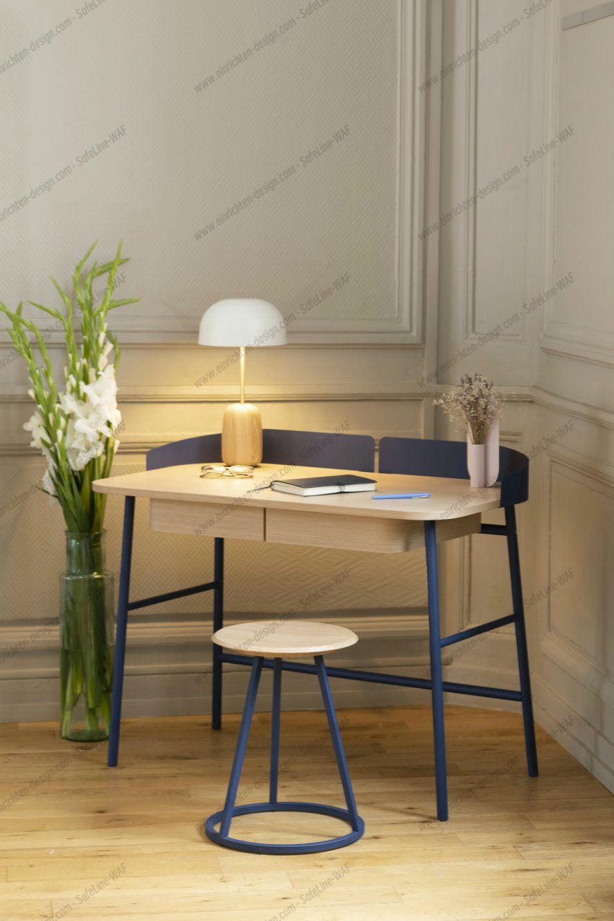 Victor desk Hartô Blue matt