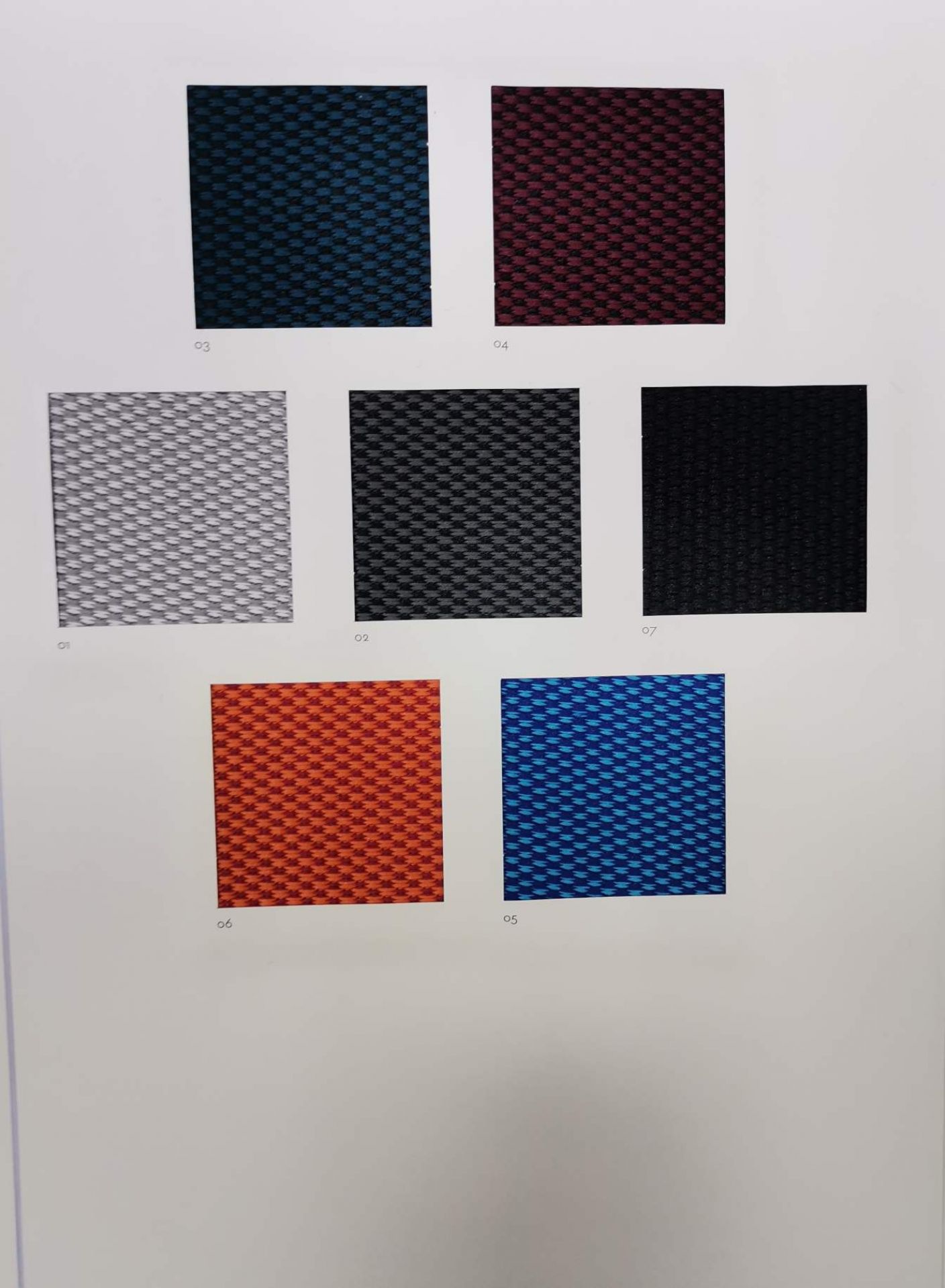 Sample Card Duo Knit / Striped Knit Vitra