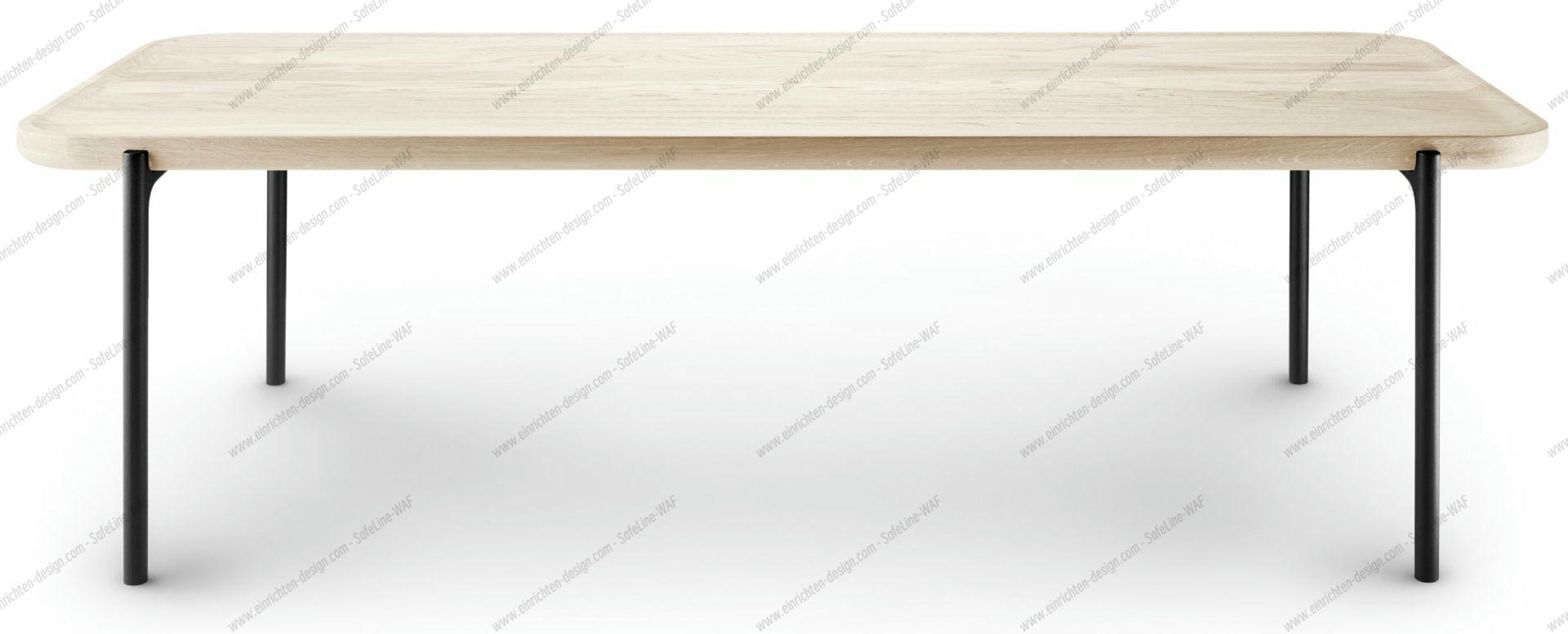 Savoye Table Oak Rectangular - White W 120 x H 35 cm Eva Solo
