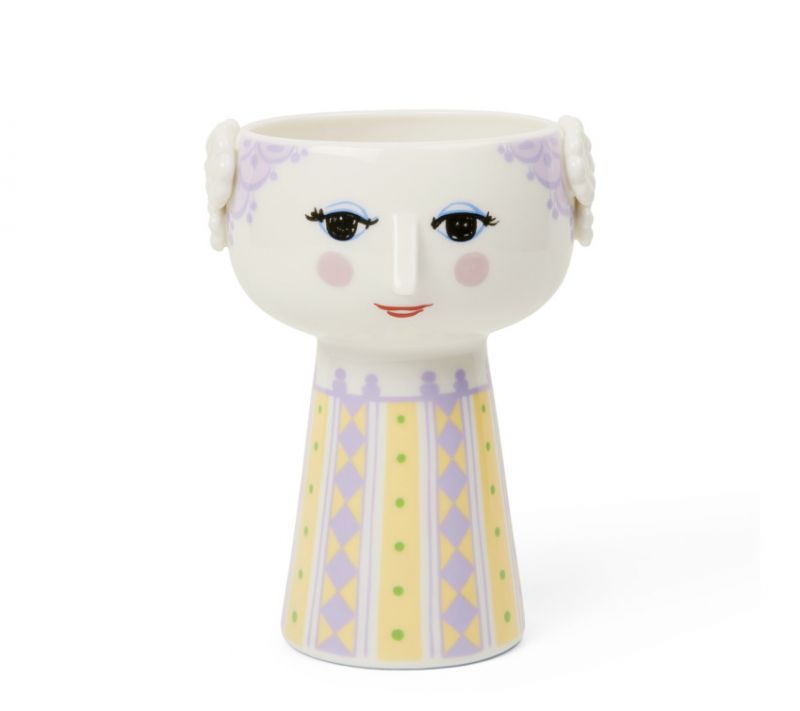 Eva Vase H15cm lavender Bjørn Wiinblad