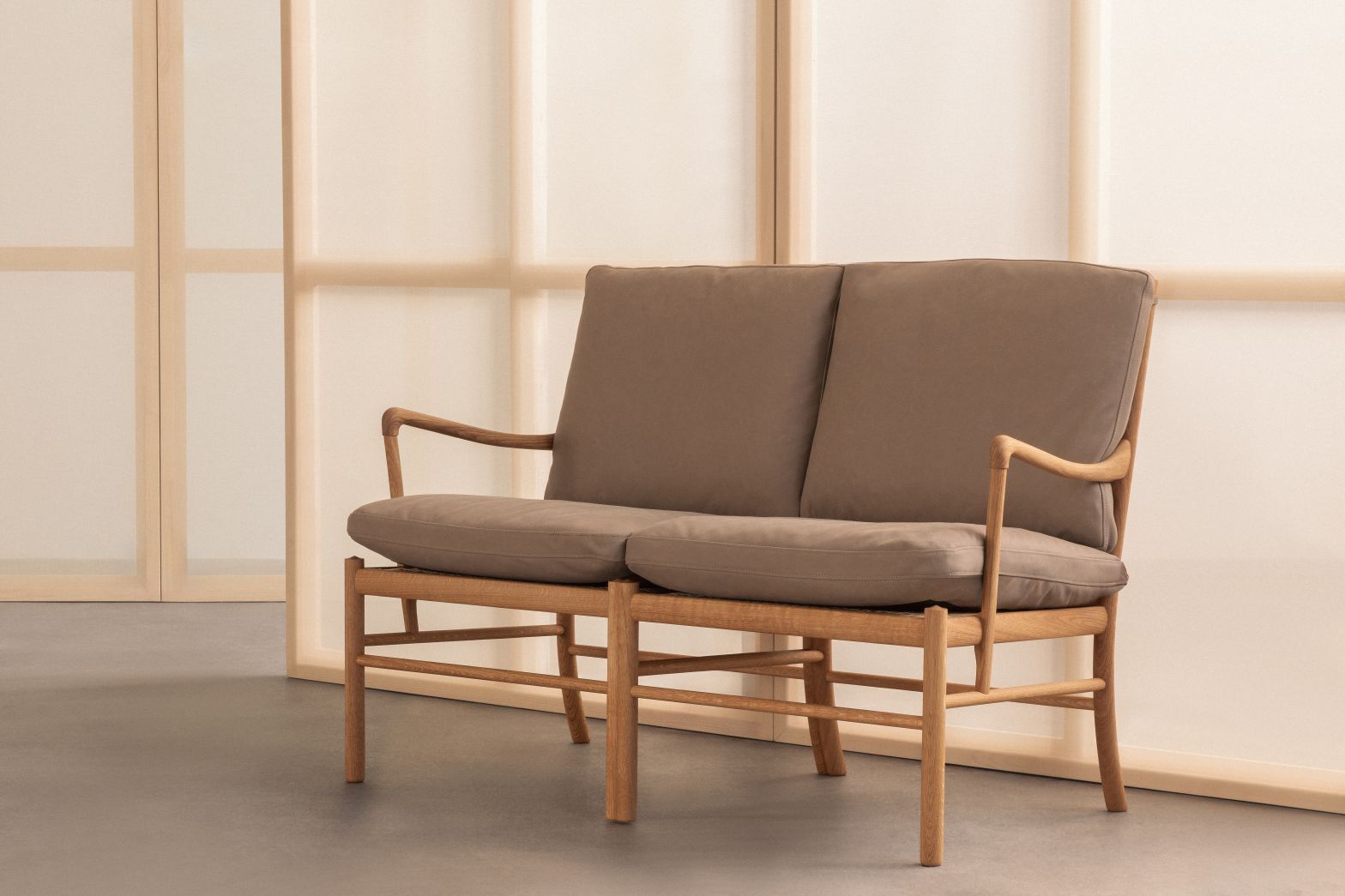 OW149-2 Colonial 2-seater sofa Carl Hansen & Søn