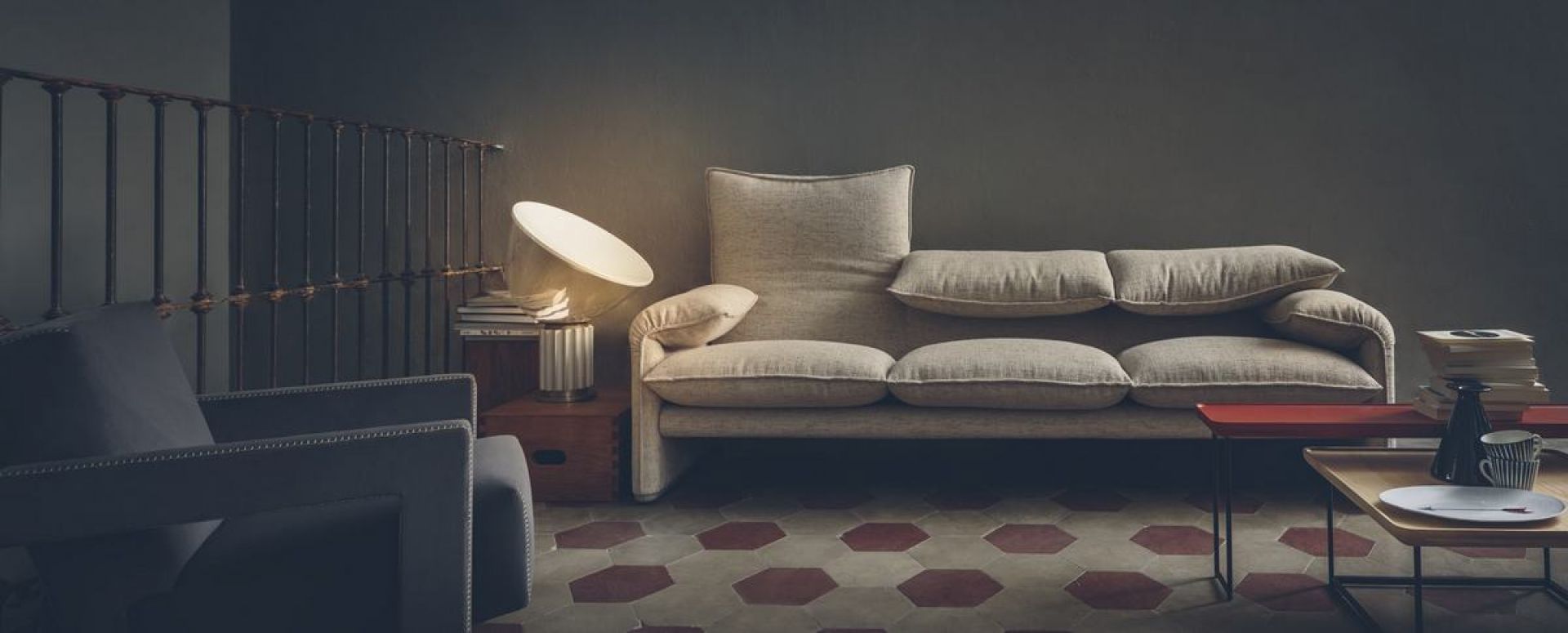 675 Maralunga Sofa 3-seater Cassina