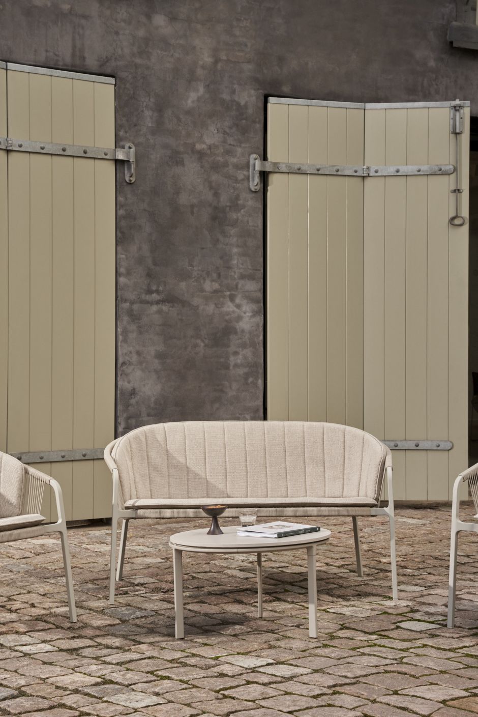 Lagrasse outdoor two-seater sofa Vipp