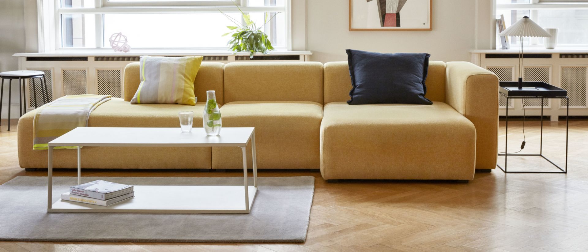 Ladder Shipley Bestudeer Mags Soft Lounge Sofa Hay | Fabric Hallingdal 130 | HAY MAGS SOFT LOUNGE HALL 130 Ladder Shipley Bestudeer Mags Soft Lounge Sofa Hay | Fabric Hallingdal 130 | HAY MAGS SOFT LOUNGE HALL 130