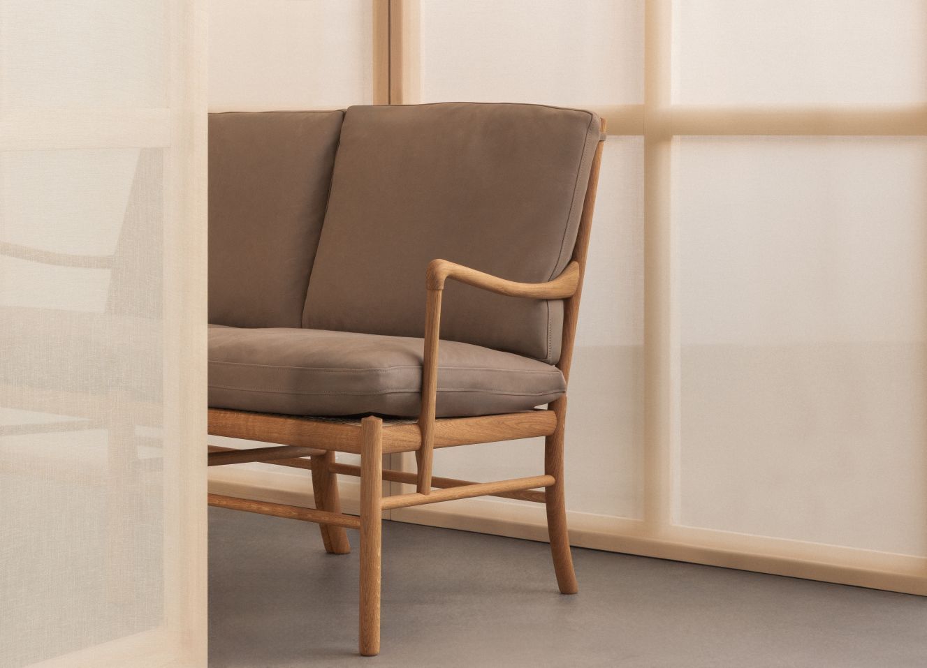 OW149-2 Colonial 2-seater sofa Carl Hansen & Søn