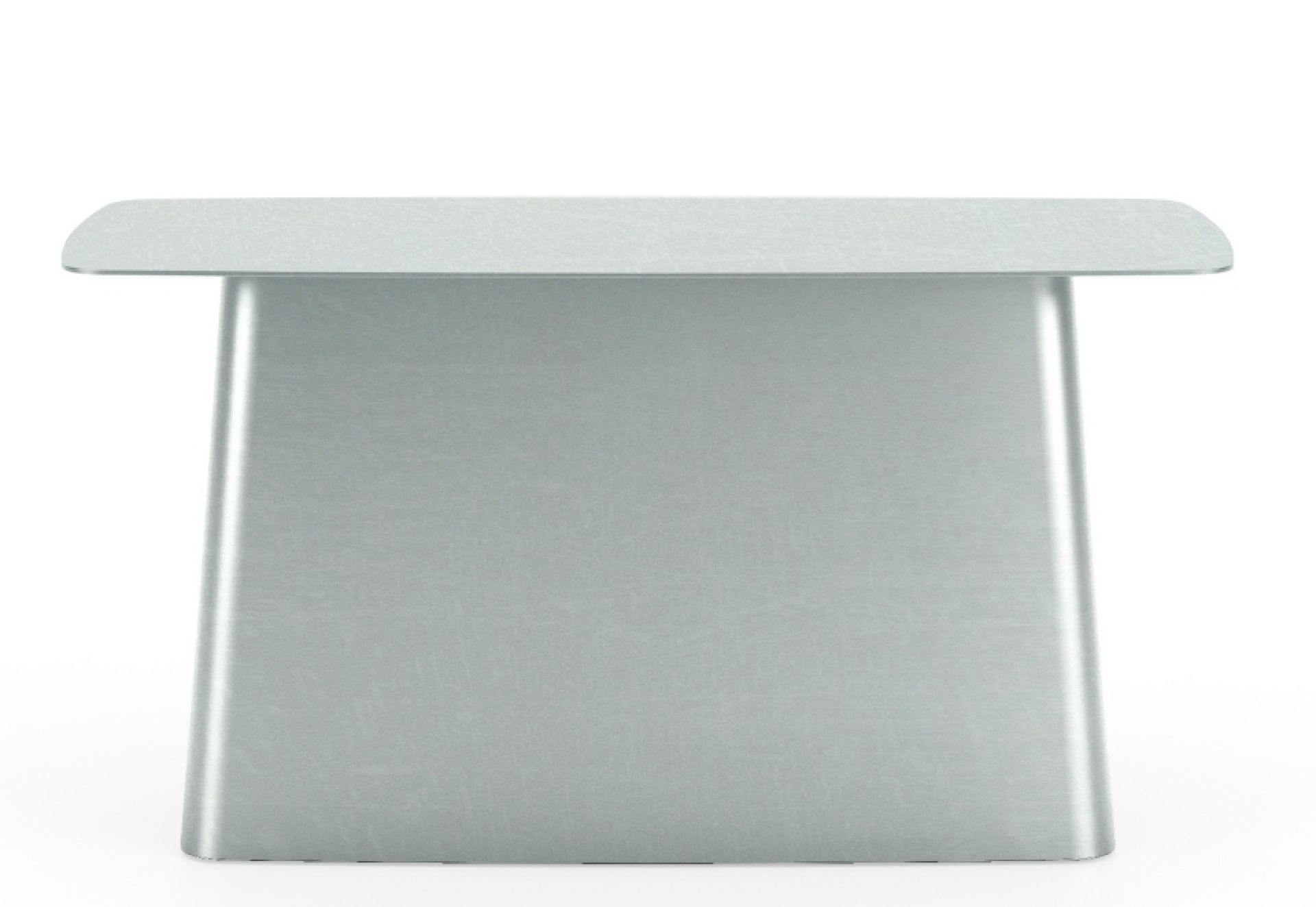 Metal Side Table Large Galvanised Outdoor Vitra