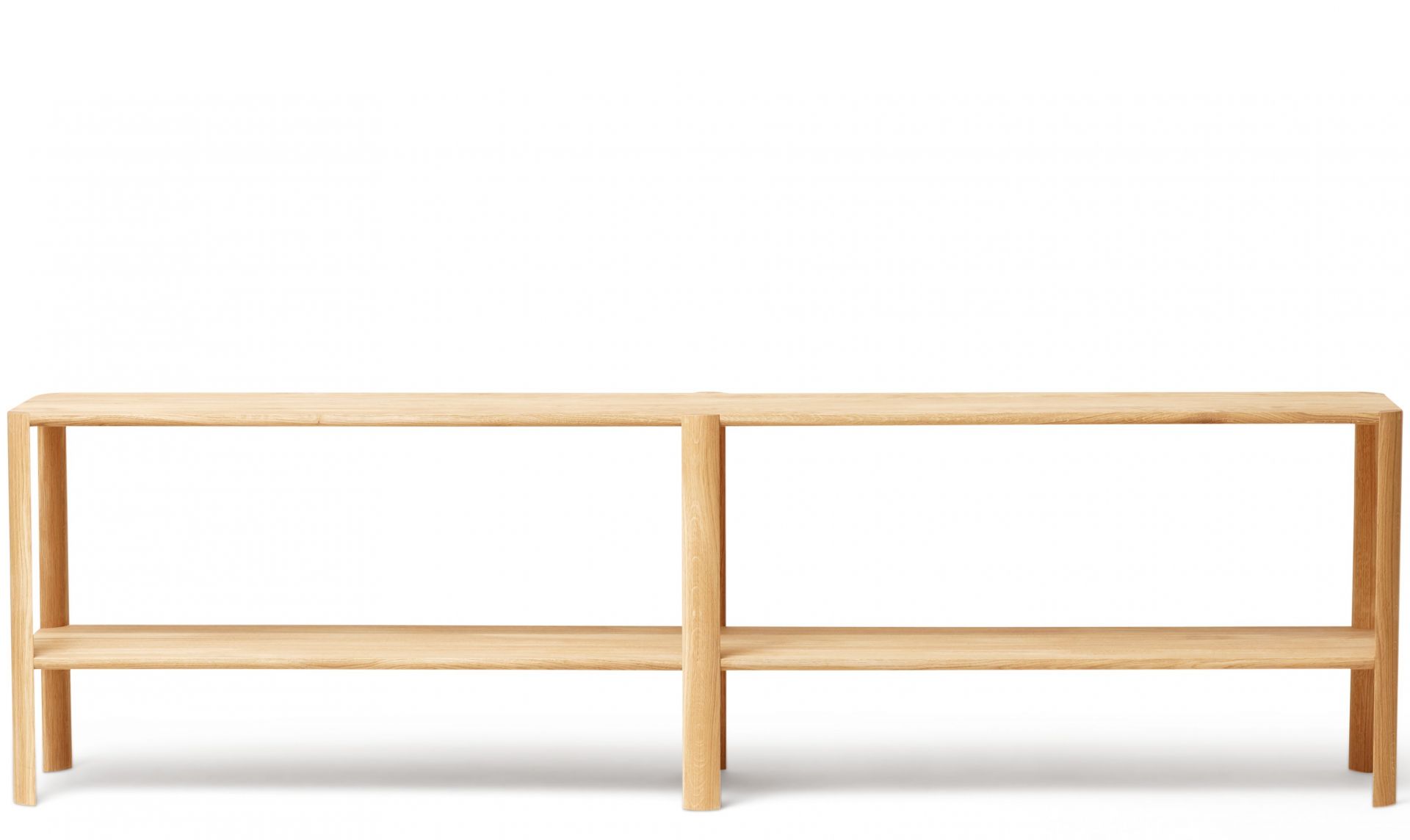 Leaf Shelf 2x2 Oak oiled Form & Refine