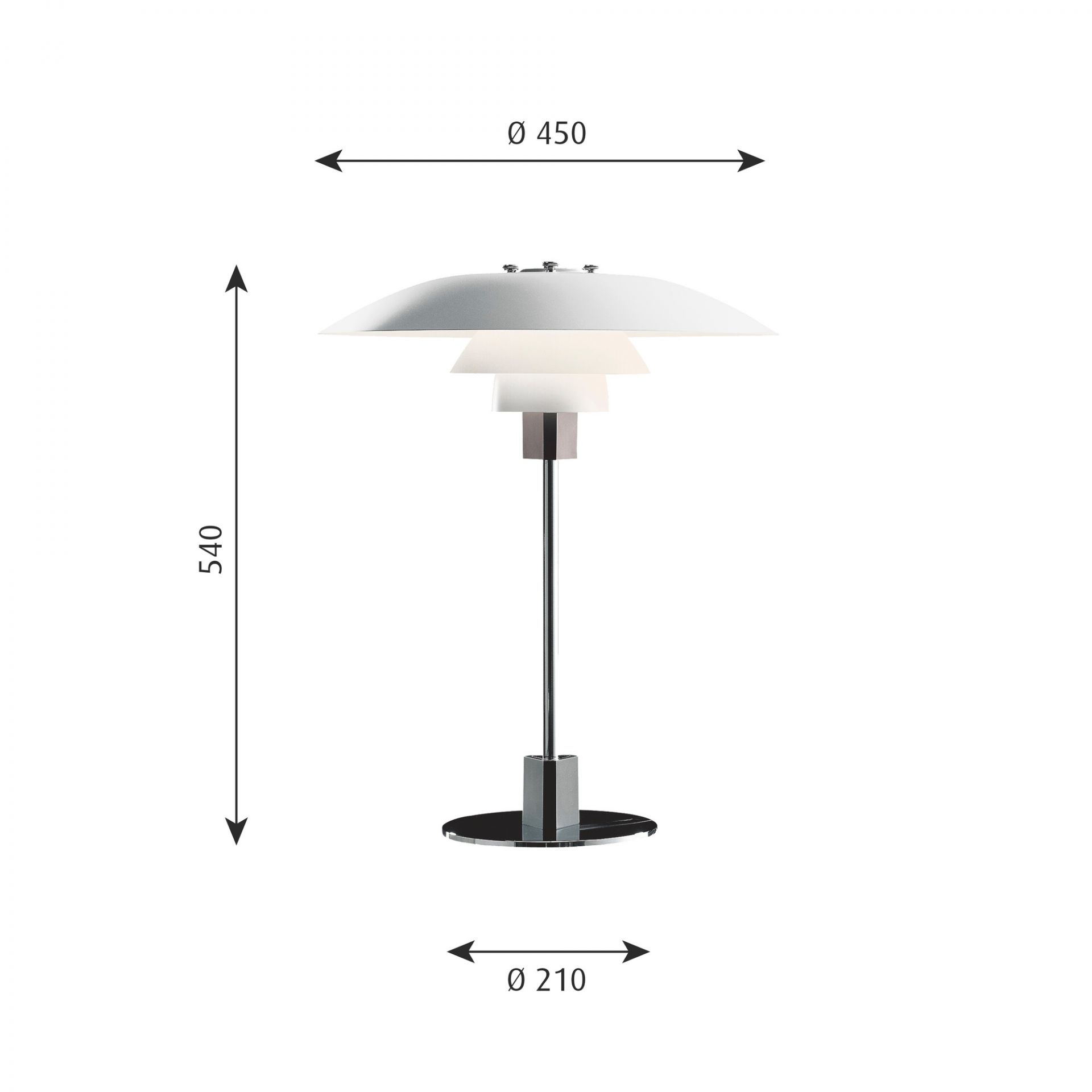 PH 4/3 Table lamp Louis Poulsen