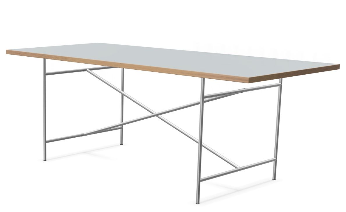 Eiermann 2 Dining Table Indoor Complete LINOLEUM FORBO ASH / OAK EDGE Richard Lampert SINGLE PIECES