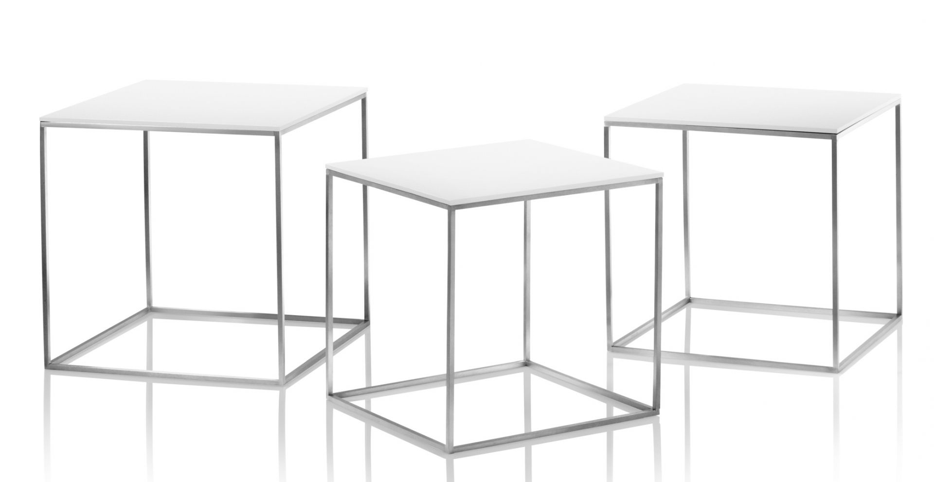 PK 71 / PK71 nest of 3 tables Fritz Hansen