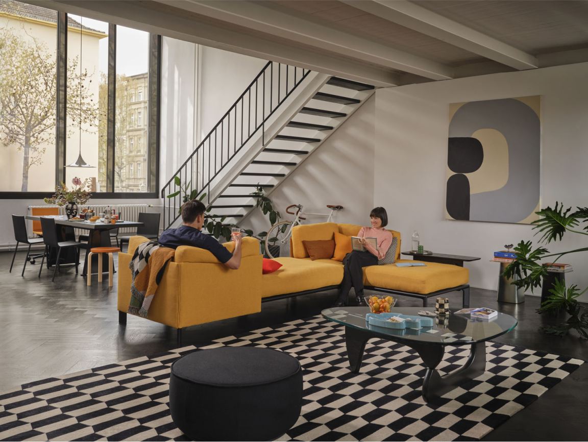 Anagram back cushion / side cushion W x 110 cm Vitra