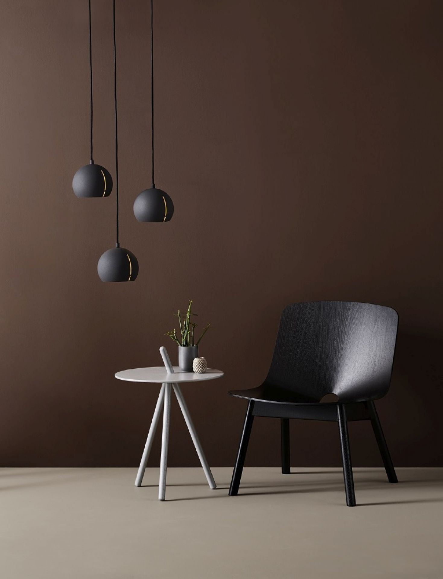 Gap Pendant round Woud