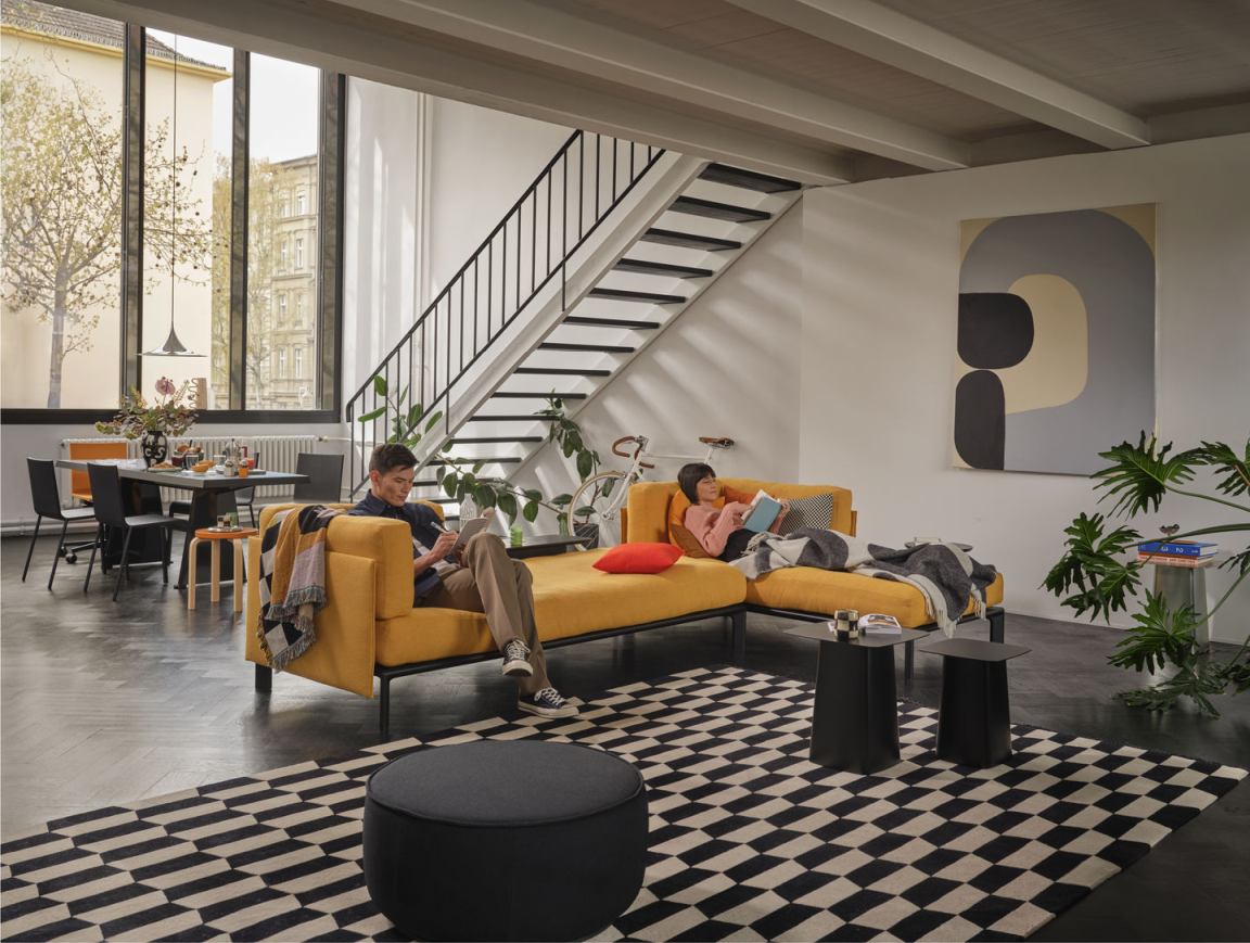 Anagram back cushion / side cushion W x 110 cm Vitra