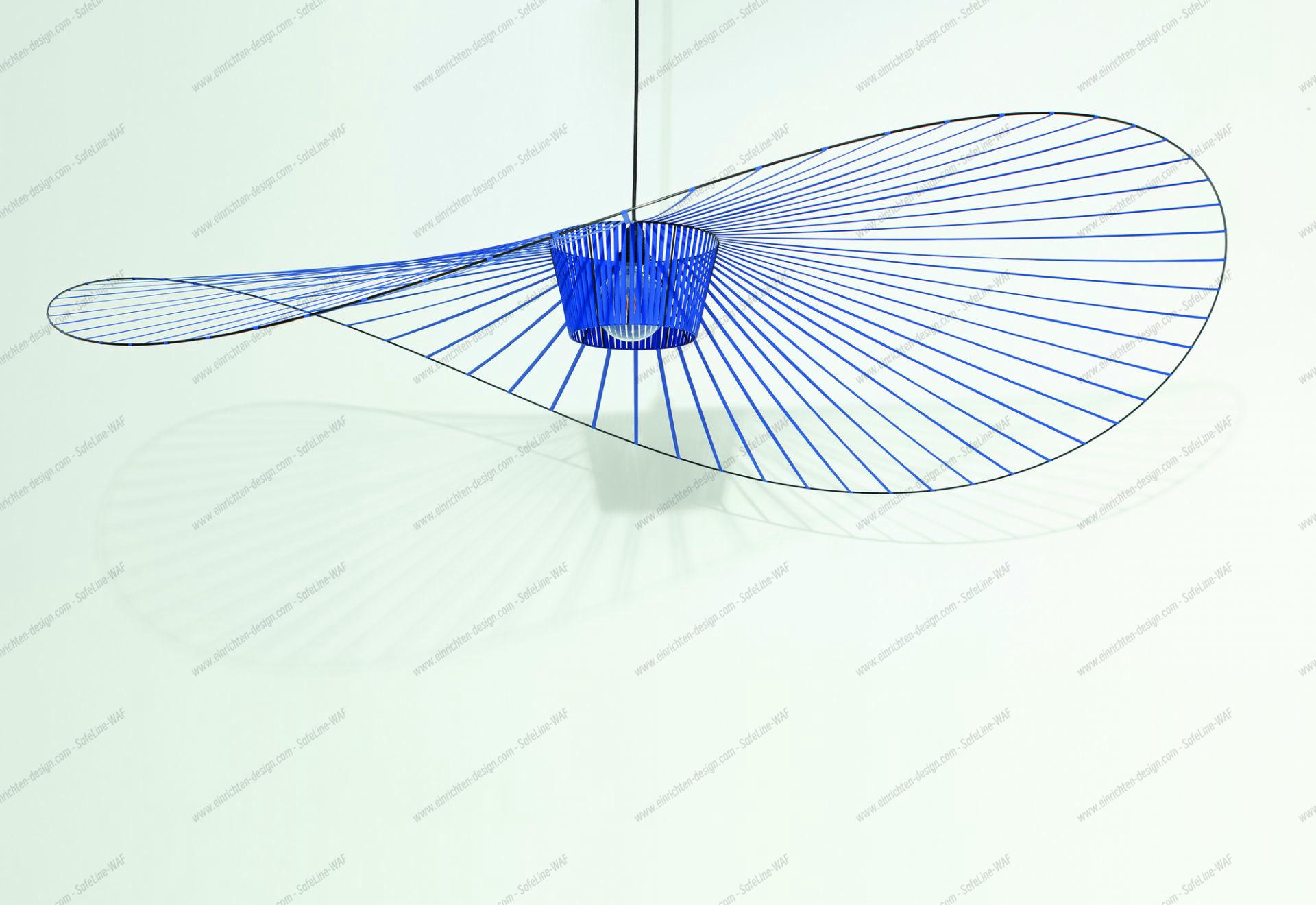 Vertigo Pendant Light Large Cobalt Blue Petite Friture