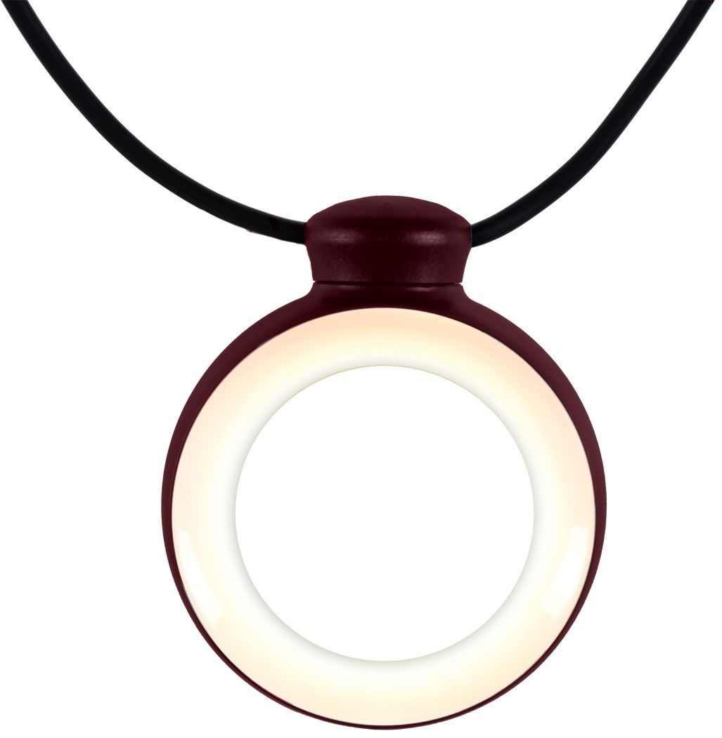 Hoopik LED Fairy Lights Outdoor Fermob black cherry