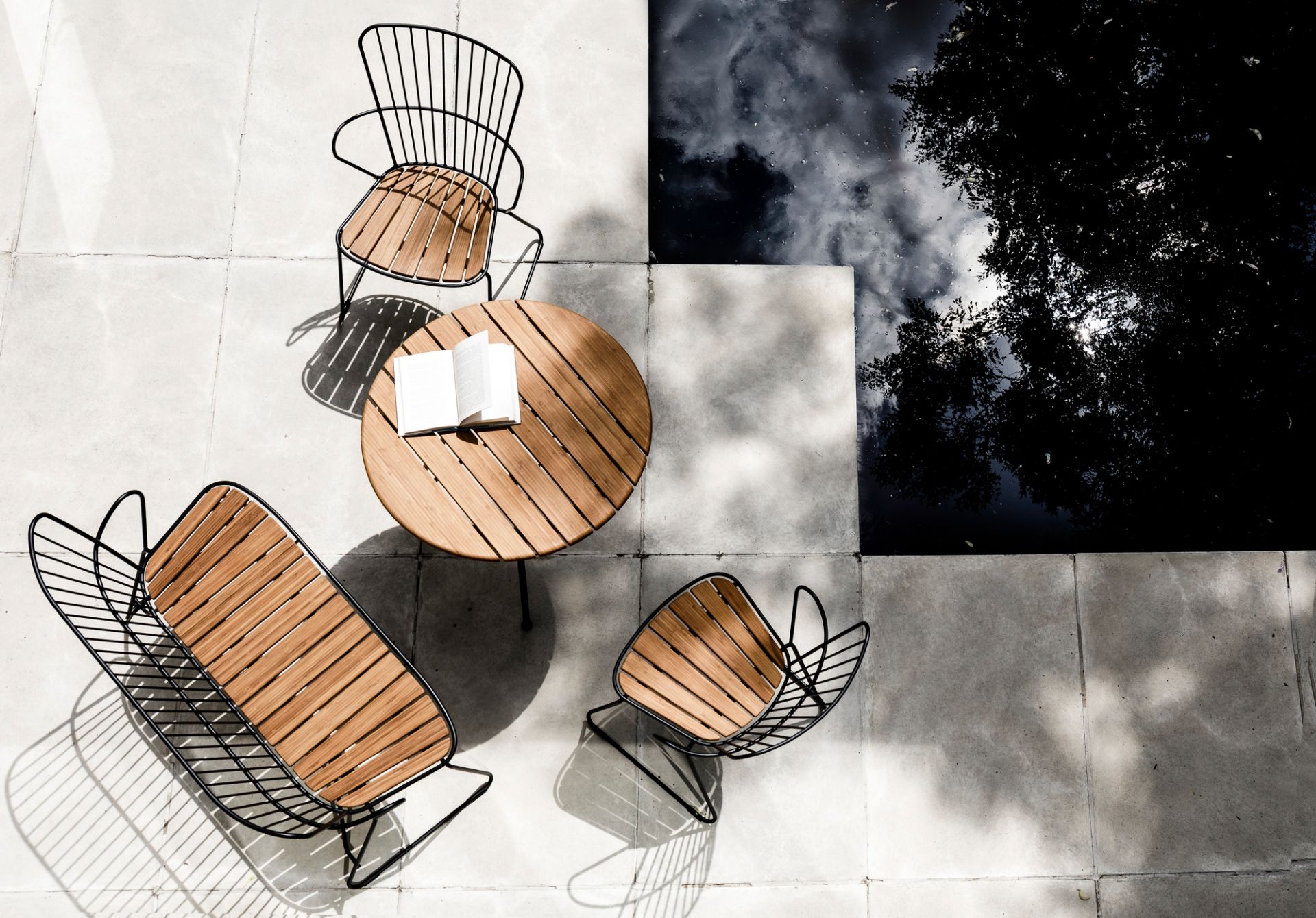Paon Outdoor Bench Bank Outdoor Houe Kieferngrün