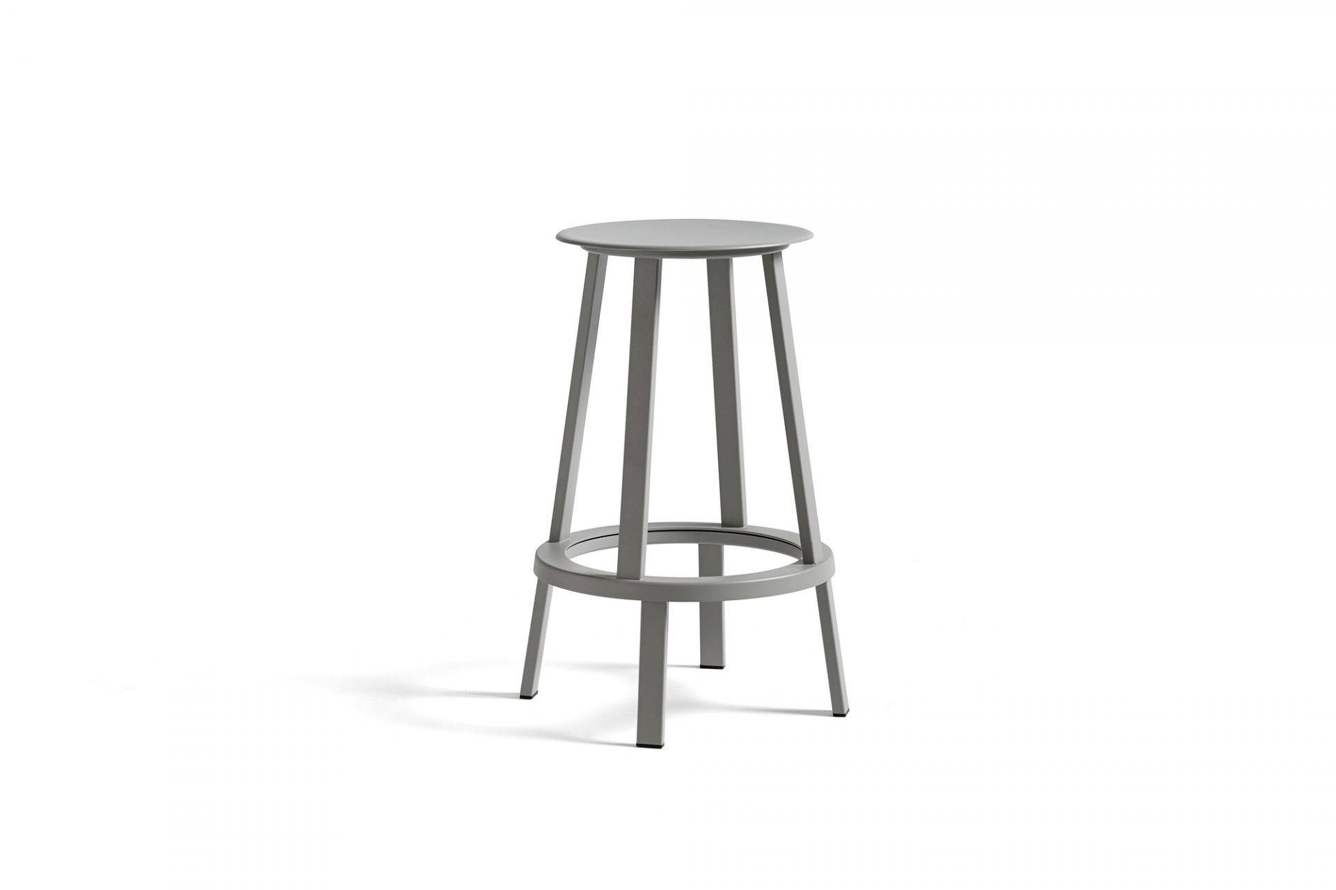 Revolver Bar Stool Bar stool HIGH 76 cm Steel SKY GREY Hay SINGLE PIECES