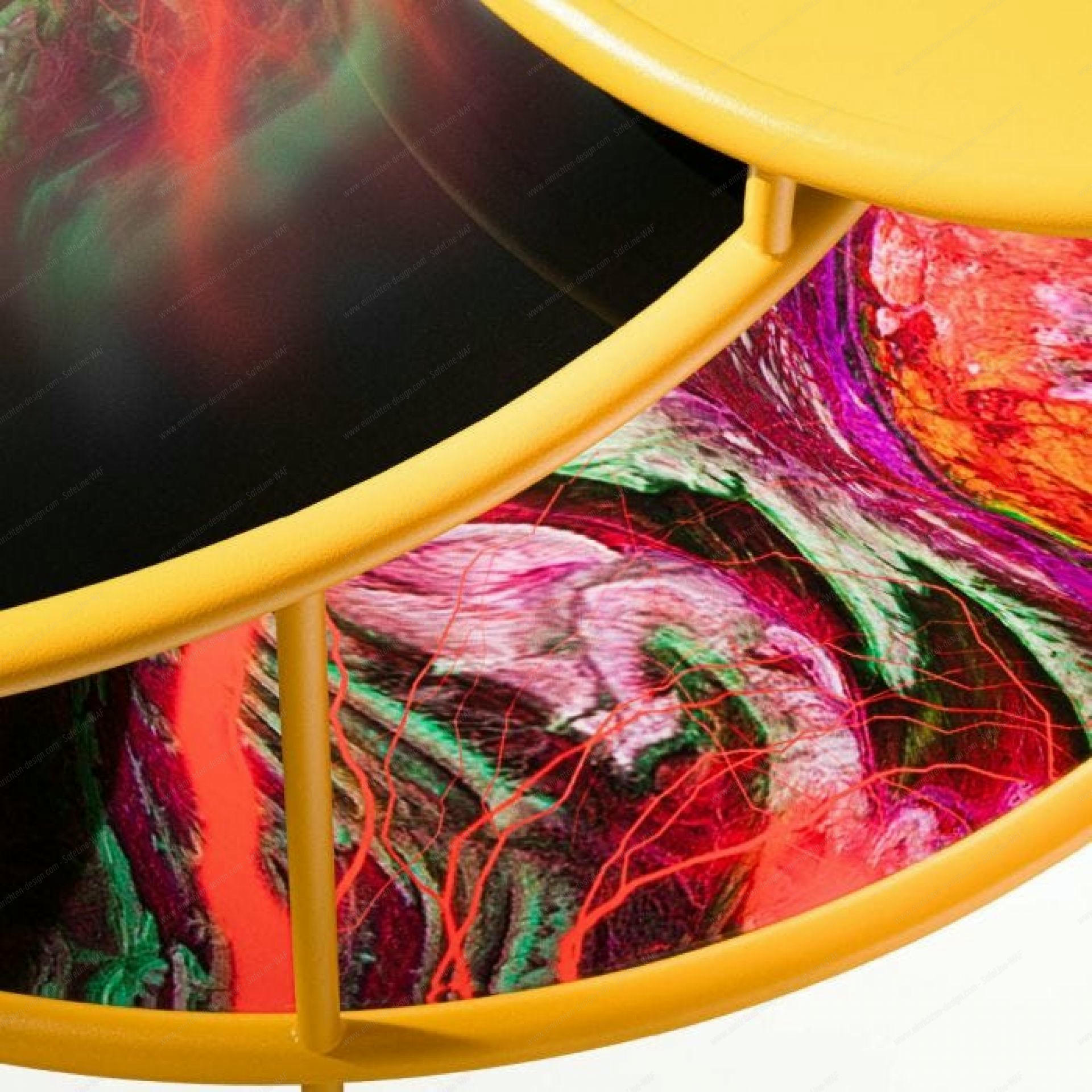 Sangaku Coffee Table Yellow/Anti-Atlas Driade