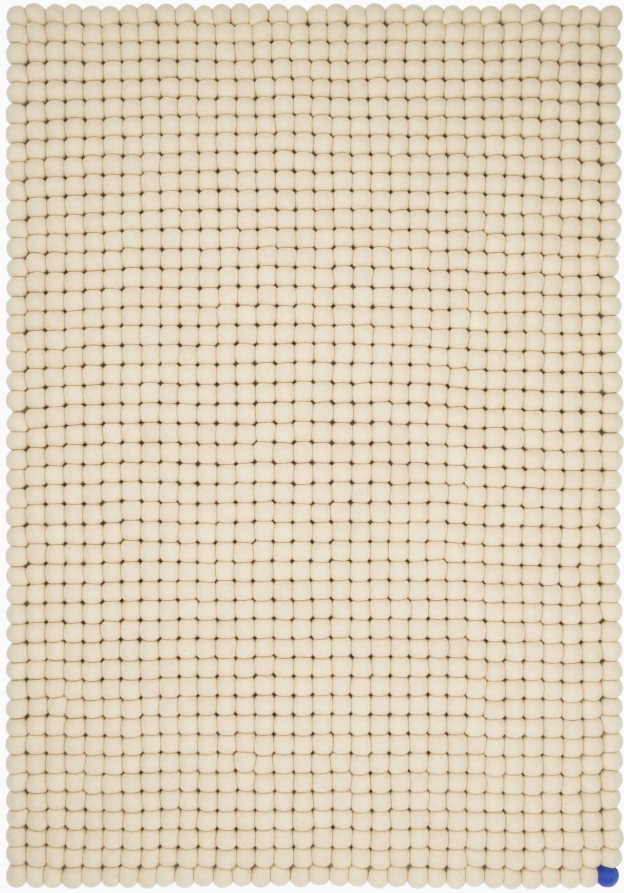 Big One Rectangular Felt carpet 140 x 200 cm myfelt Beige