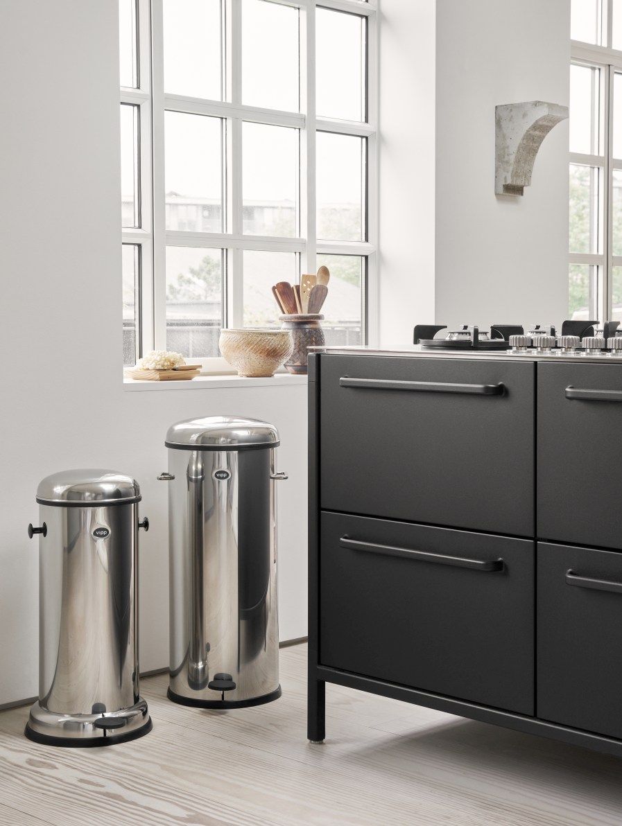 Bin pedal bin 14L stainless steel Vipp  