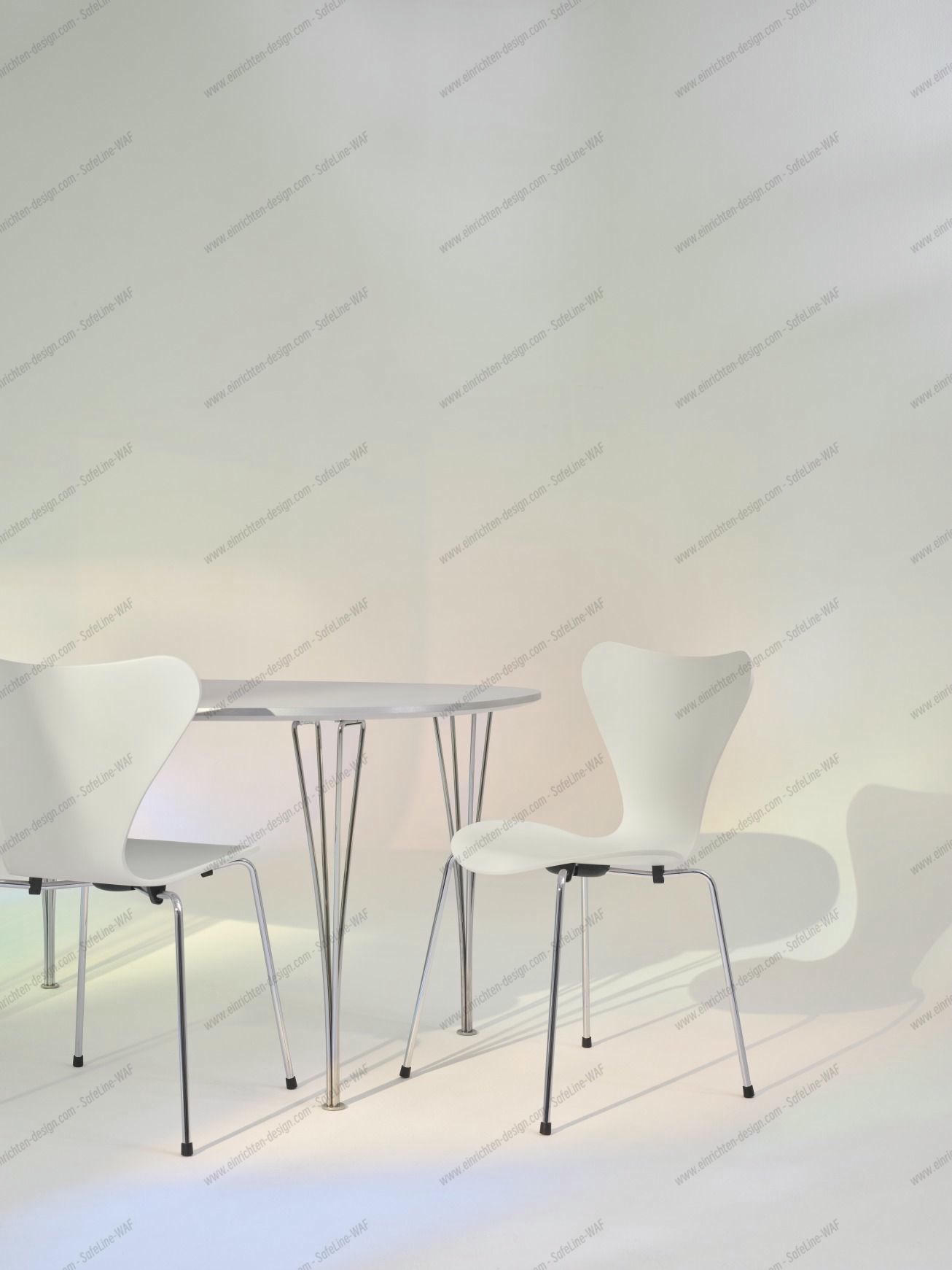 Fritz Hansen Super Elliptical table series