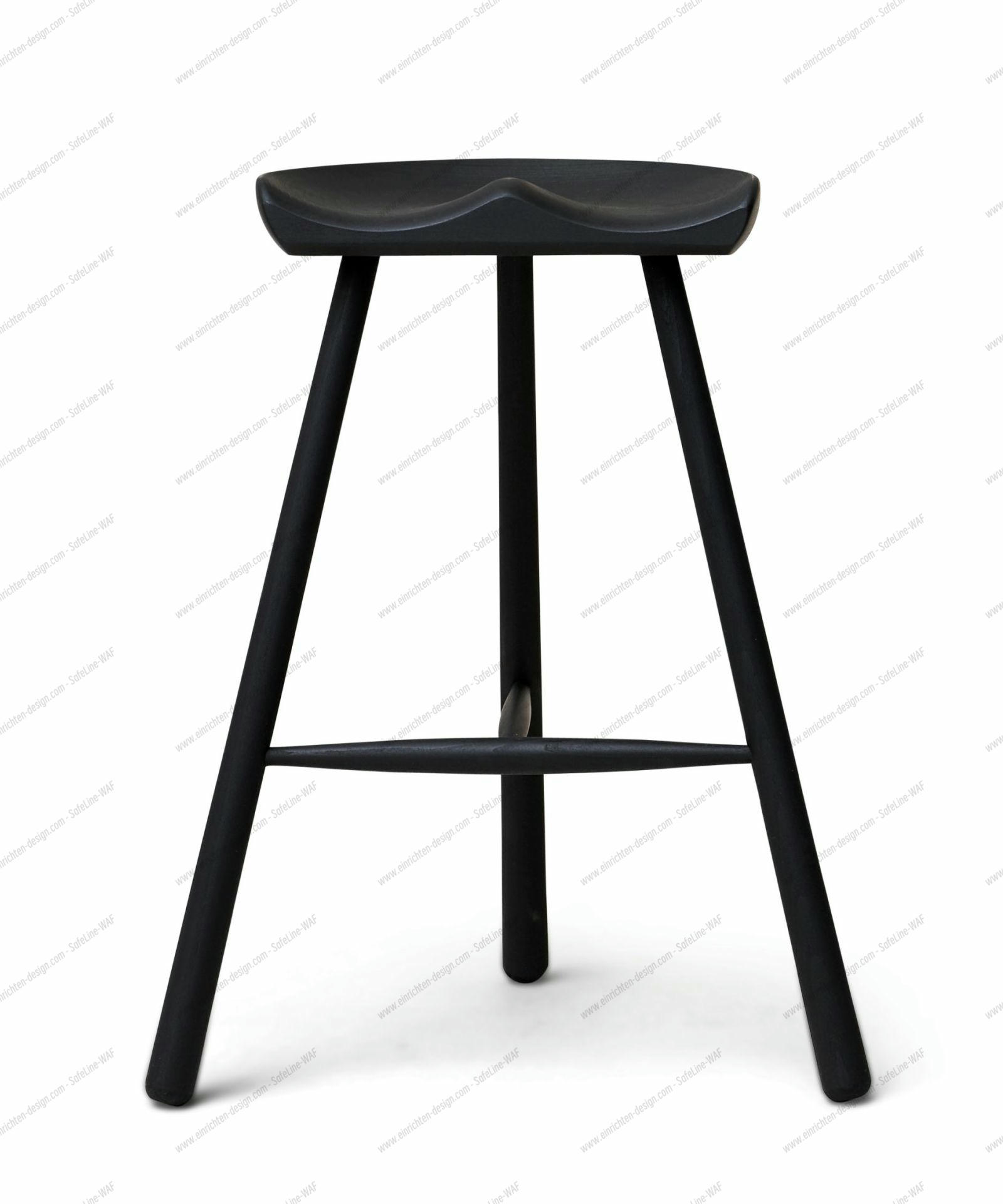 Shoemaker Chair™ No. 68 Beech black stained Form & Refine