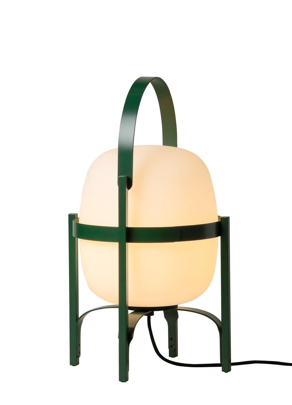 Cesta Exterior Table lamp Outdoor English Green Santa & Cole