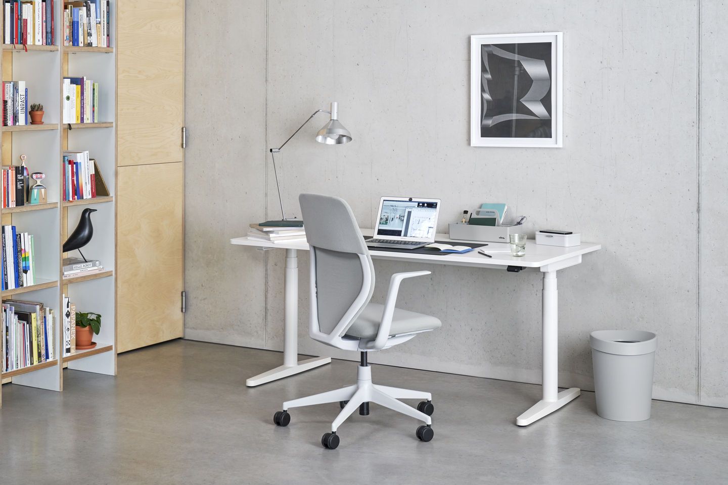 Tyde 2 Standing/Sitting Table Home Desk Vitra desk