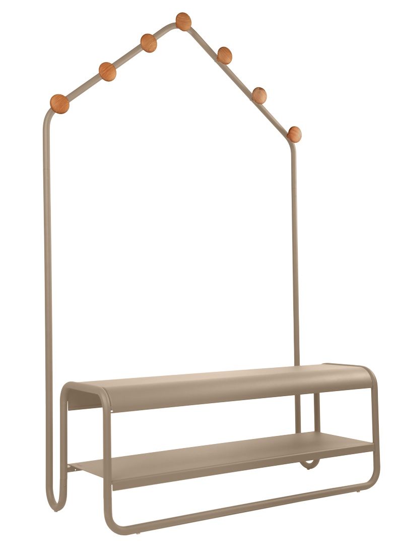 Funambule Coat rack bench Indoor Fermob