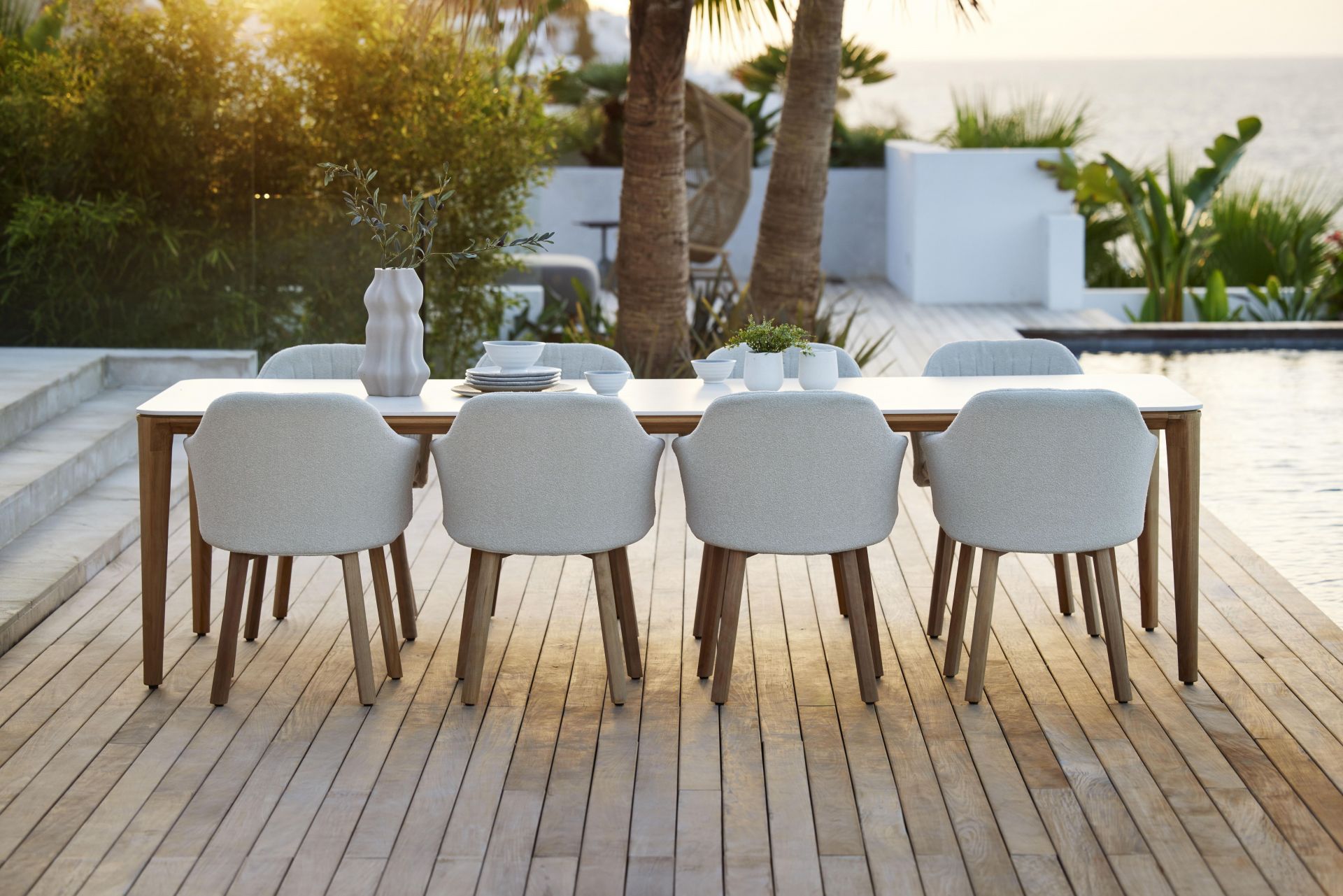 Choice Outdoor Chair Steel Frame 4 Legs Cane-Line 