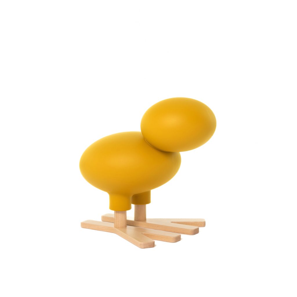 Happy Bird figurine yellow Magis